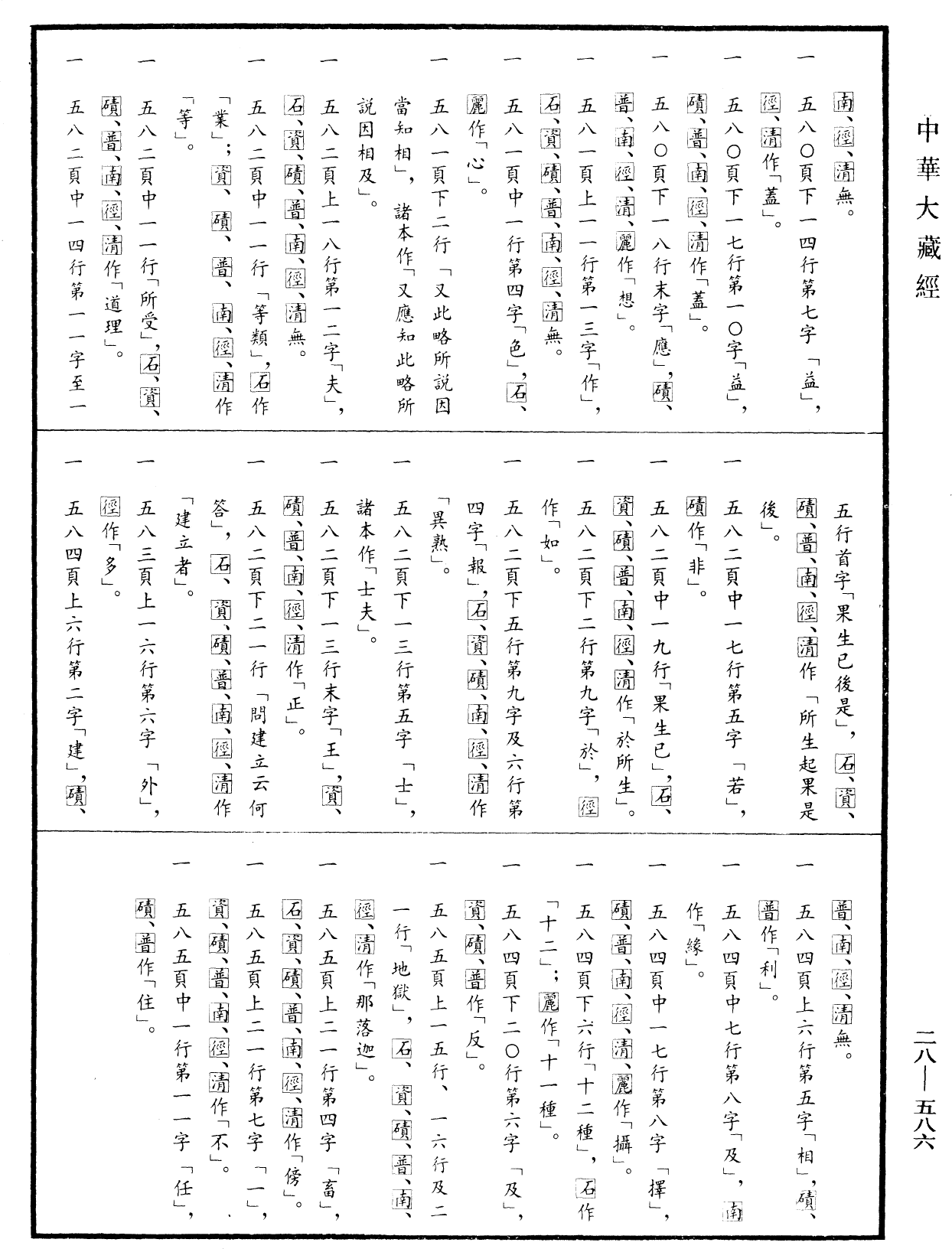 顯揚聖教論《中華大藏經》_第28冊_第0586頁18