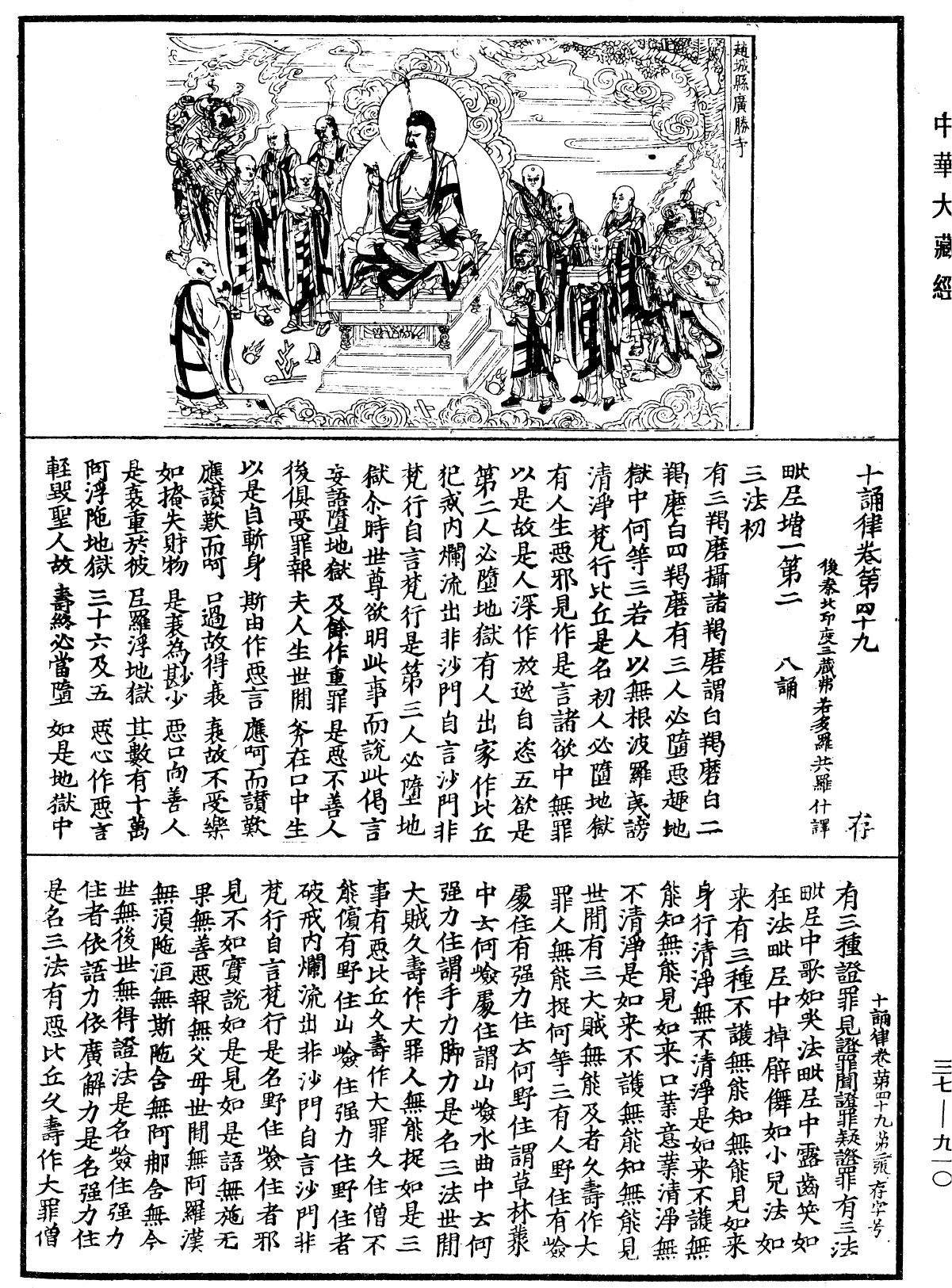 十誦律《中華大藏經》_第37冊_第910頁