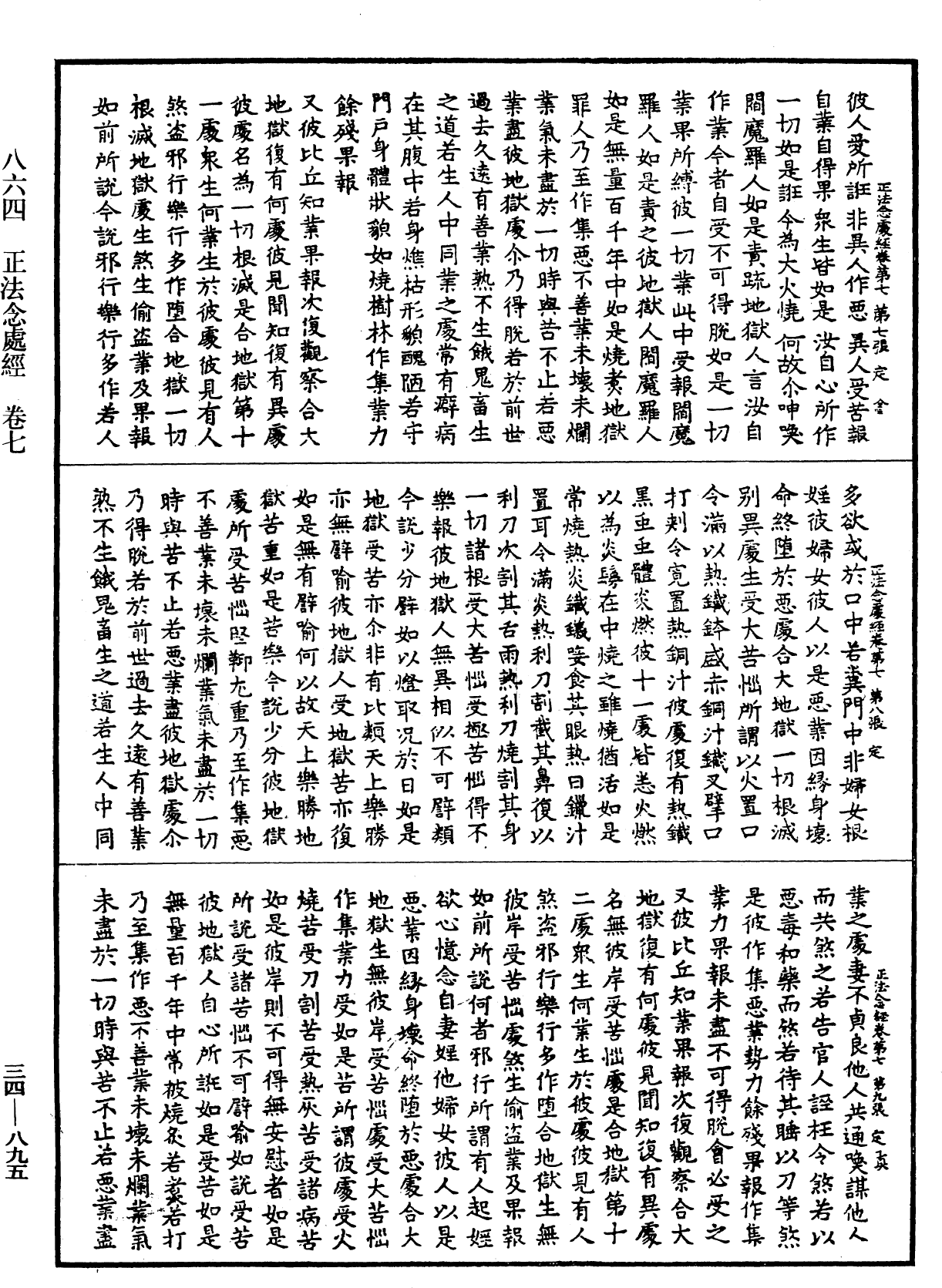 正法念處經《中華大藏經》_第34冊_第0895頁