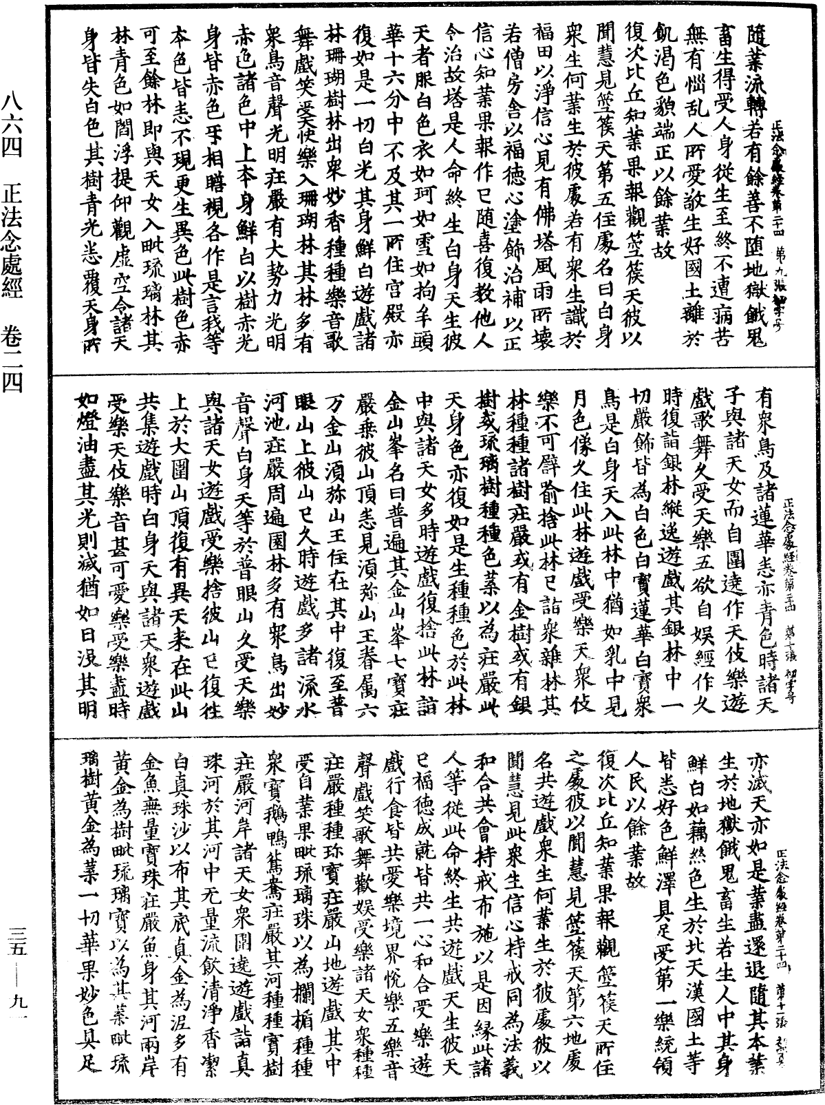 正法念處經《中華大藏經》_第35冊_第0091頁