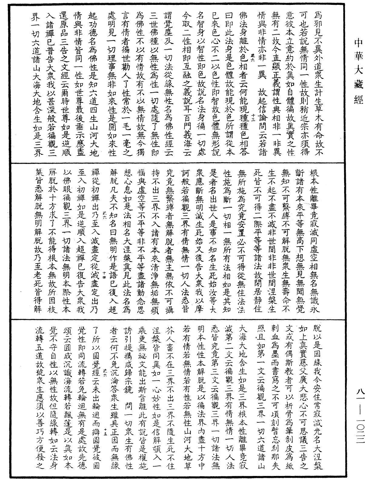 御錄宗鏡大綱《中華大藏經》_第81冊_第1022頁