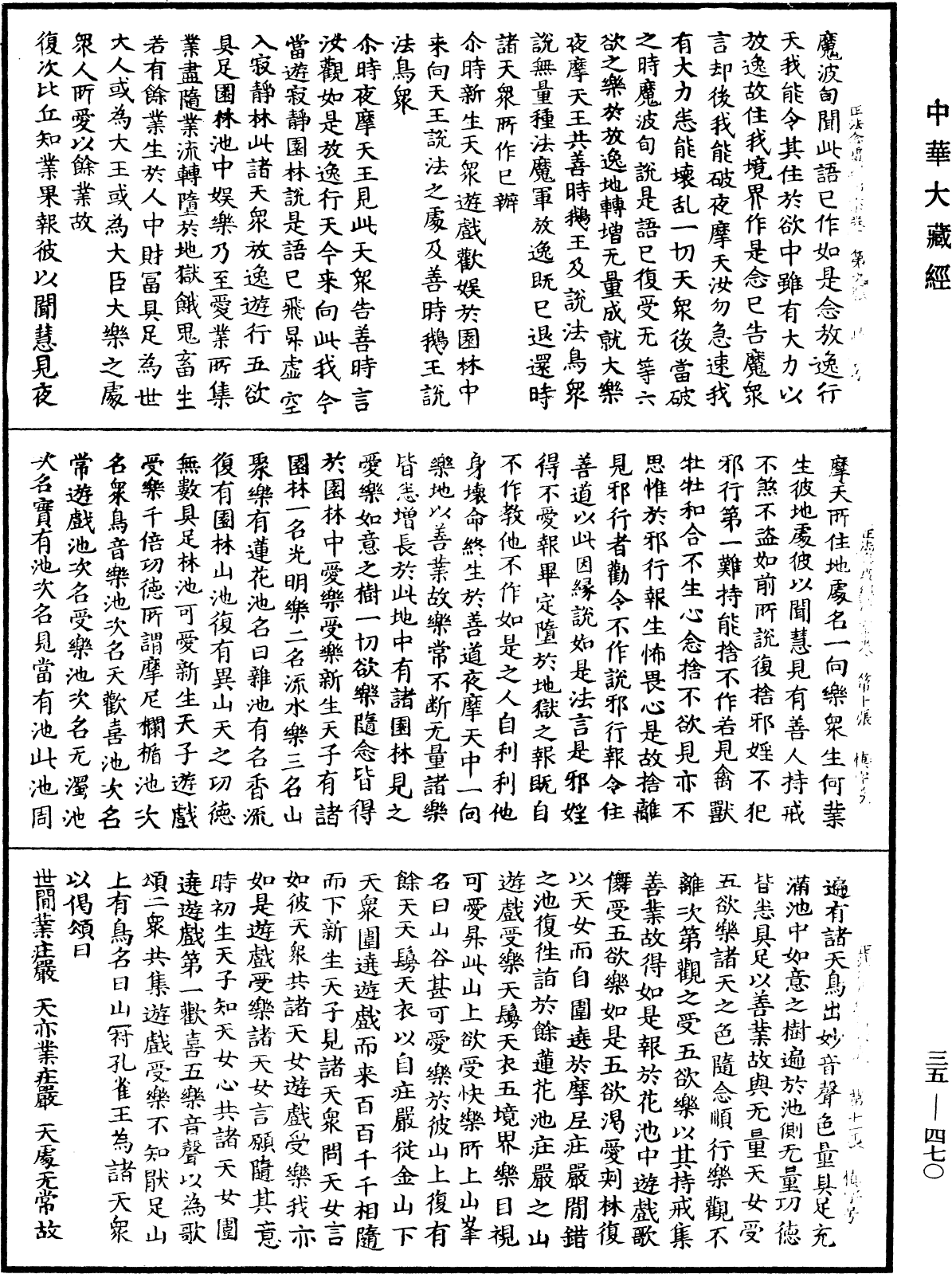 正法念處經《中華大藏經》_第35冊_第0470頁