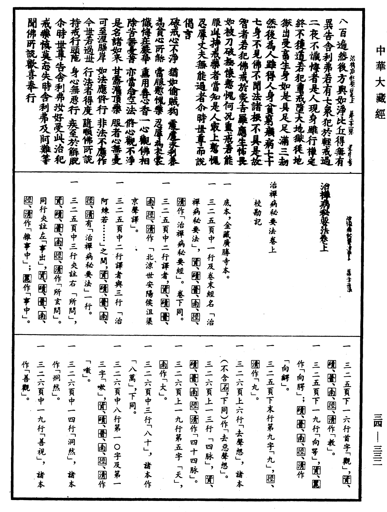 治禪病秘要法《中華大藏經》_第34冊_第0332頁