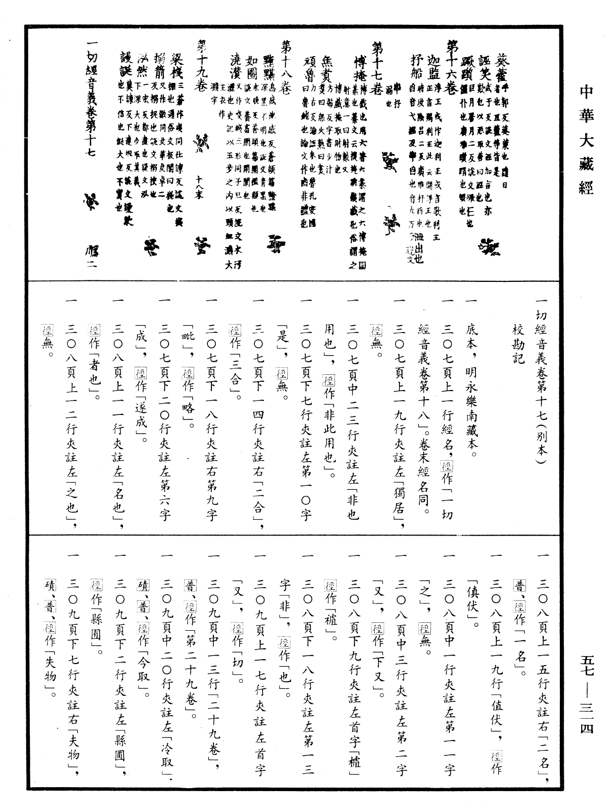 一切經音義《中華大藏經》_第57冊_第0314頁