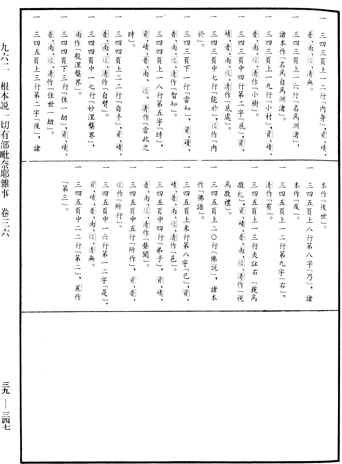 根本說一切有部毗奈耶雜事《中華大藏經》_第39冊_第0347頁36