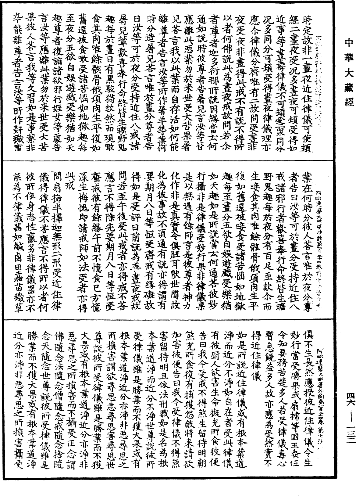 阿毗達磨大毗婆沙論《中華大藏經》_第46冊_第0132頁