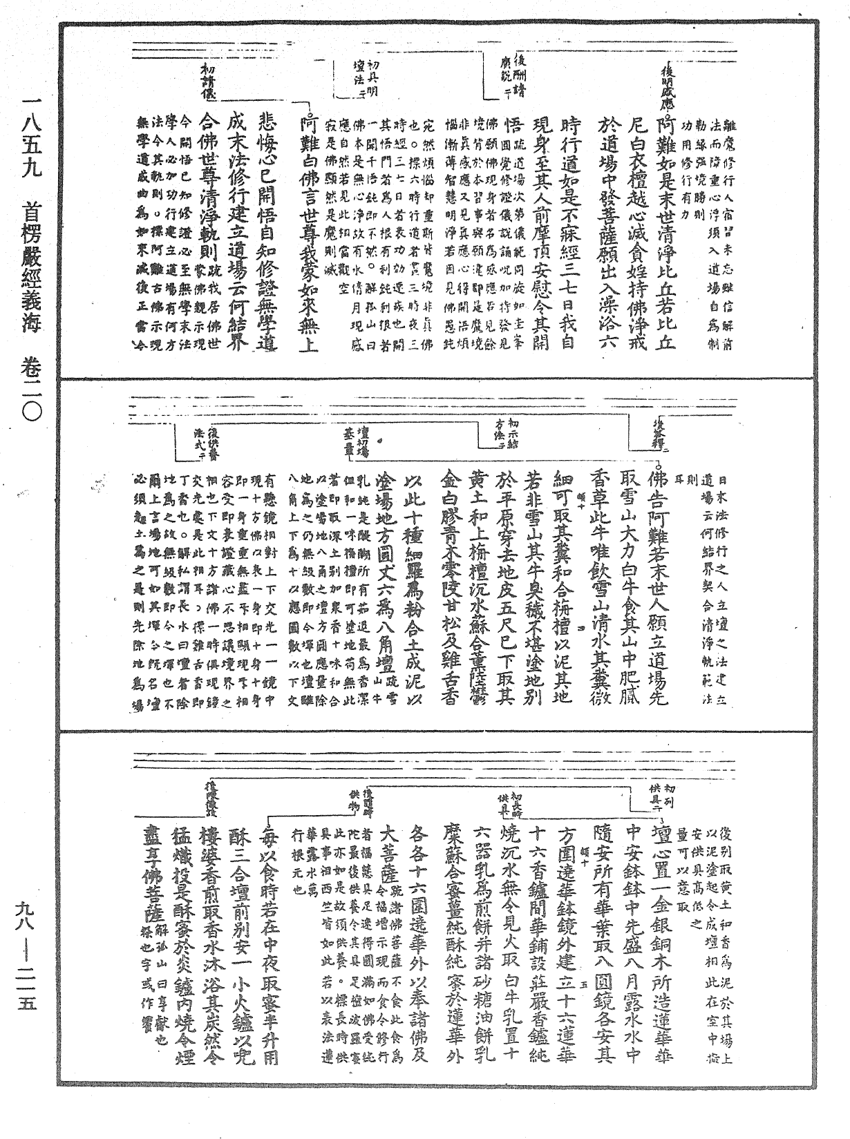 首楞严经义海《中华大藏经》_第98册_第215页