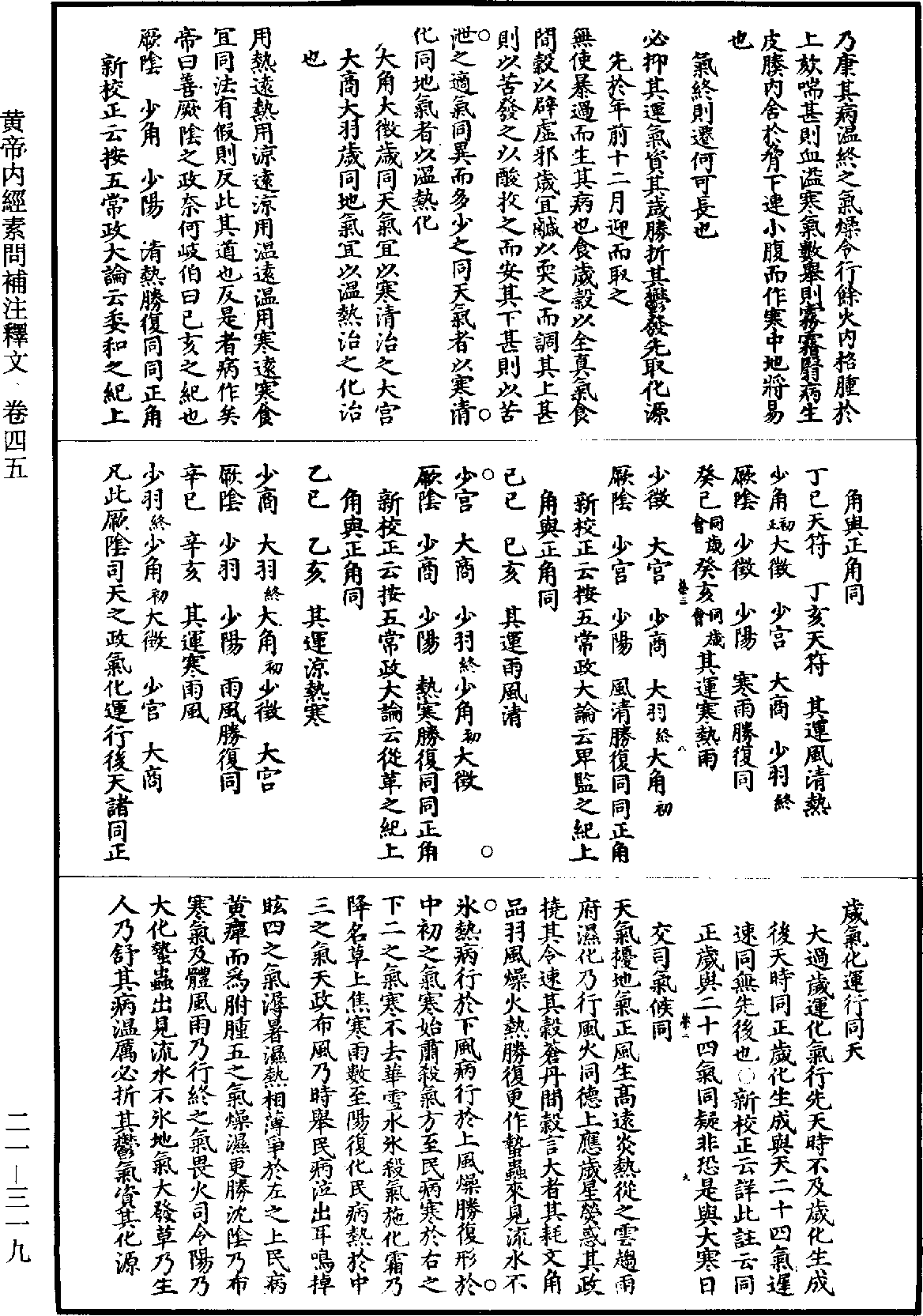 黃帝內經素問補註釋文《道藏》第21冊_第319頁