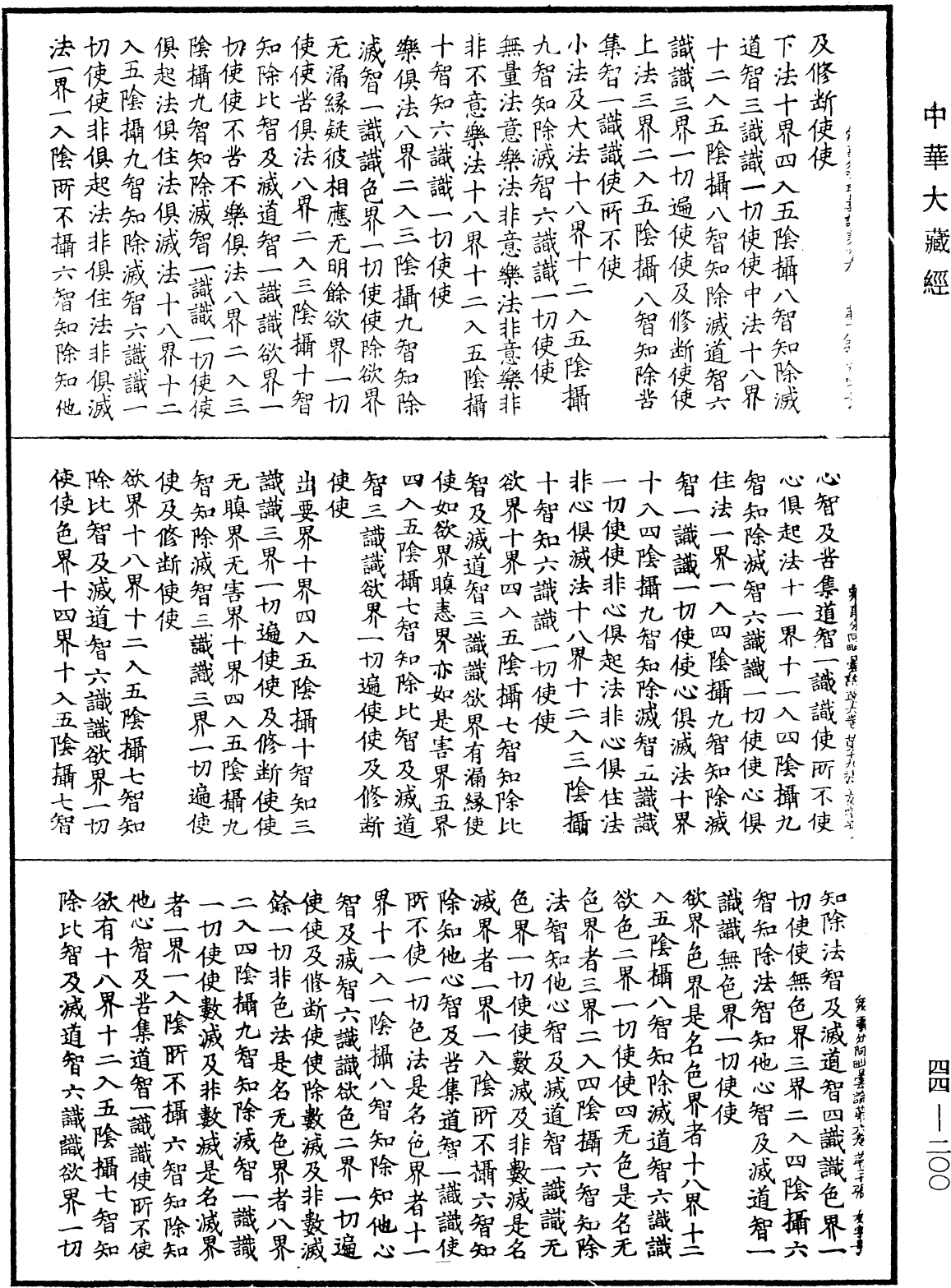 眾事分阿毗曇論《中華大藏經》_第44冊_第0200頁