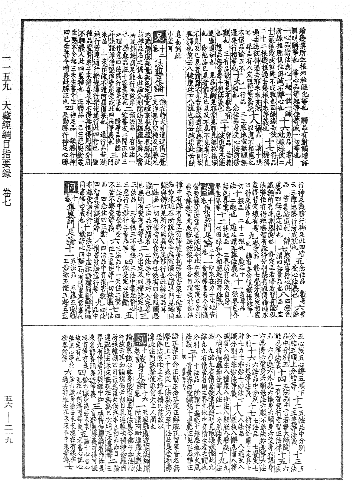 大藏經綱目指要錄《中華大藏經》_第56冊_第0219頁