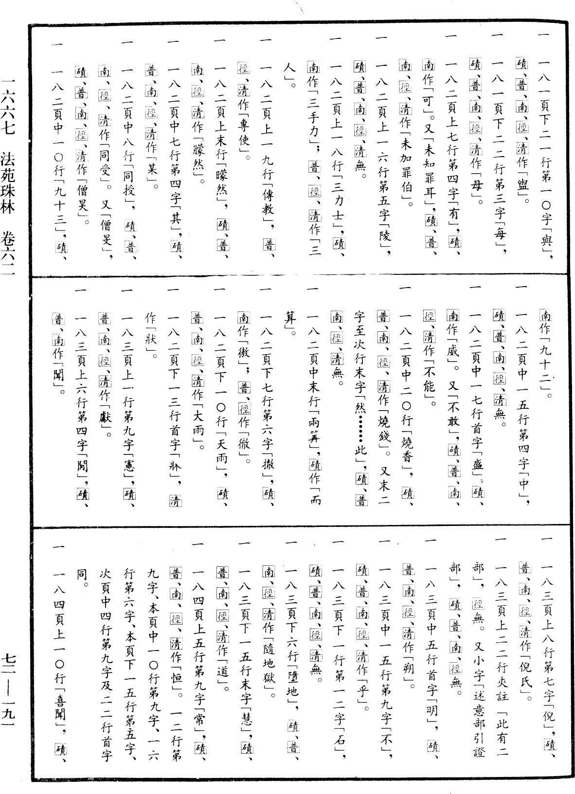 法苑珠林《中華大藏經》_第72冊_第191頁