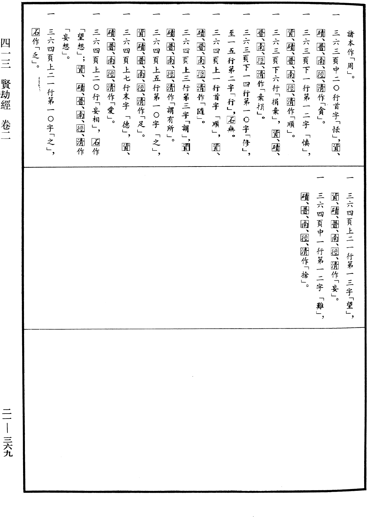 賢劫經《中華大藏經》_第21冊_第369頁2