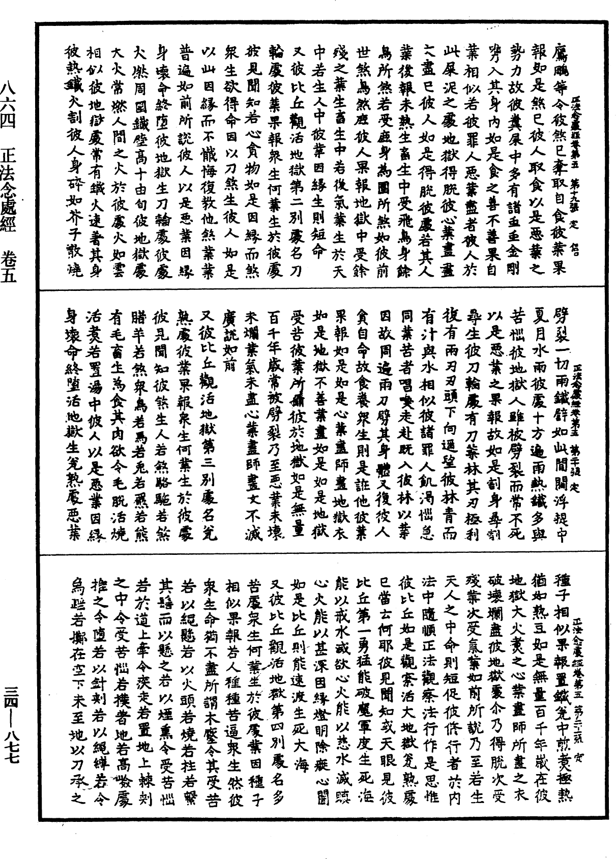 正法念處經《中華大藏經》_第34冊_第0877頁