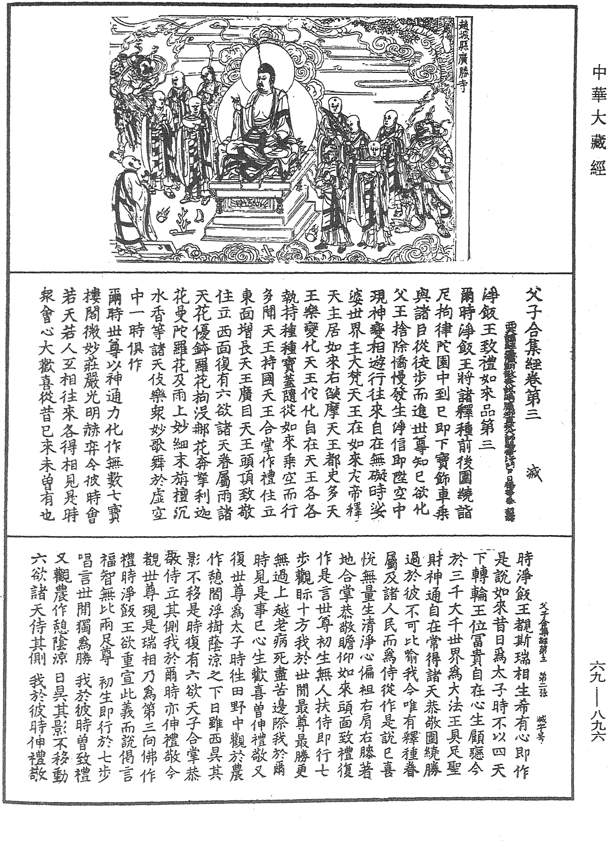 父子合集經《中華大藏經》_第69冊_第896頁