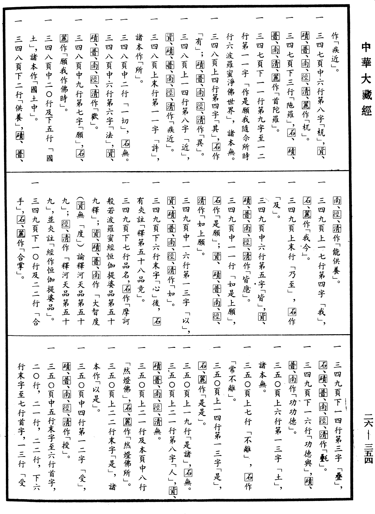 大智度論《中華大藏經》_第26冊_第354頁