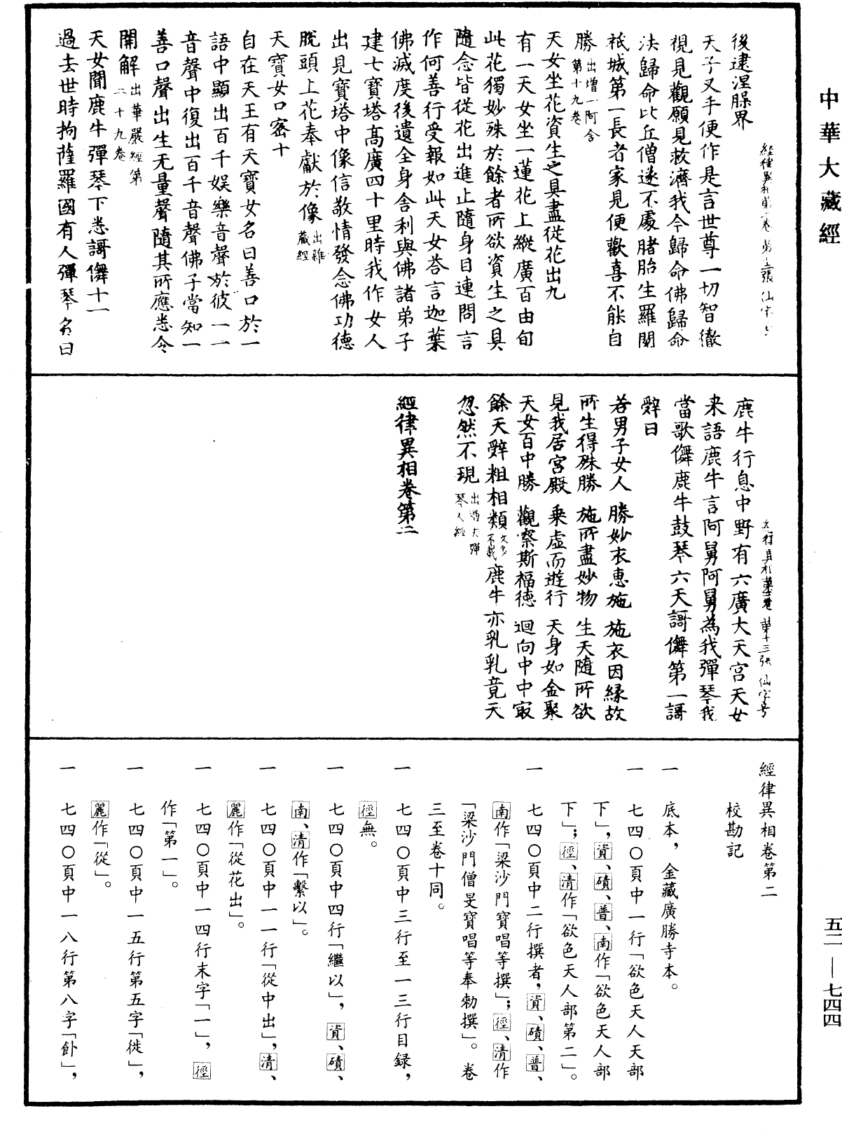 經律異相《中華大藏經》_第52冊_第744頁