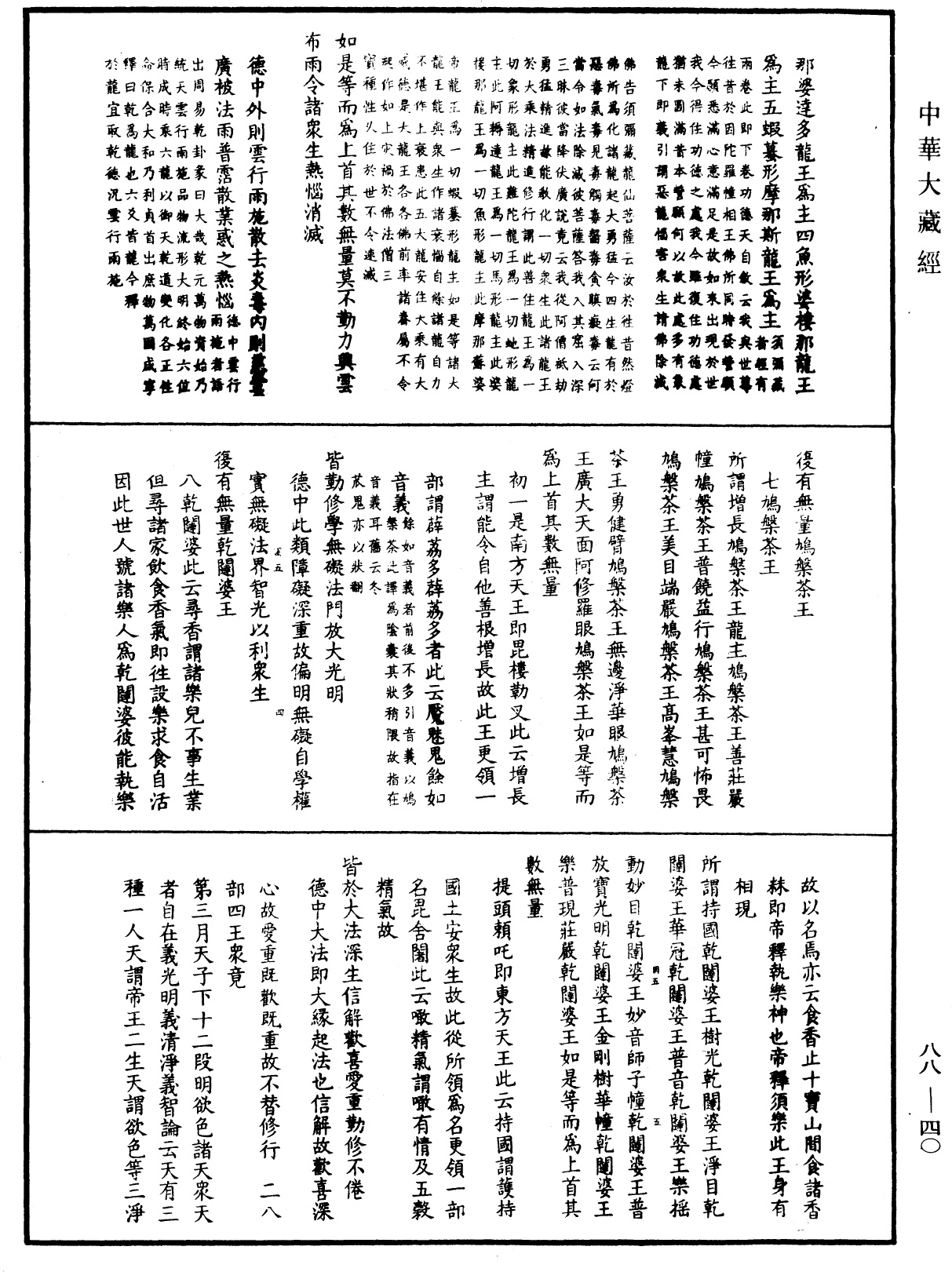 大方廣佛華嚴經疏鈔會本《中華大藏經》_第88冊_第040頁