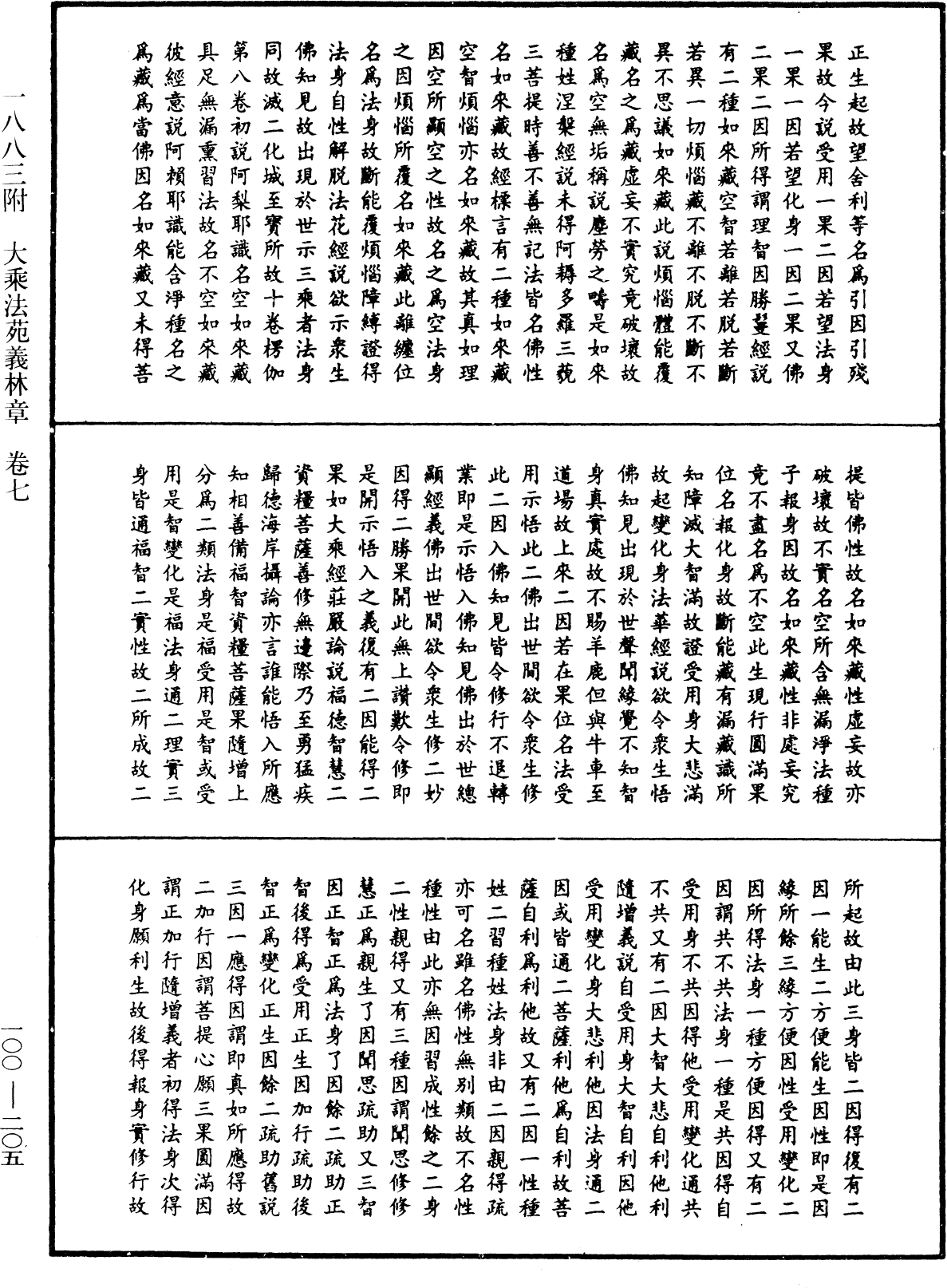 法苑義林《中華大藏經》_第100冊_第205頁