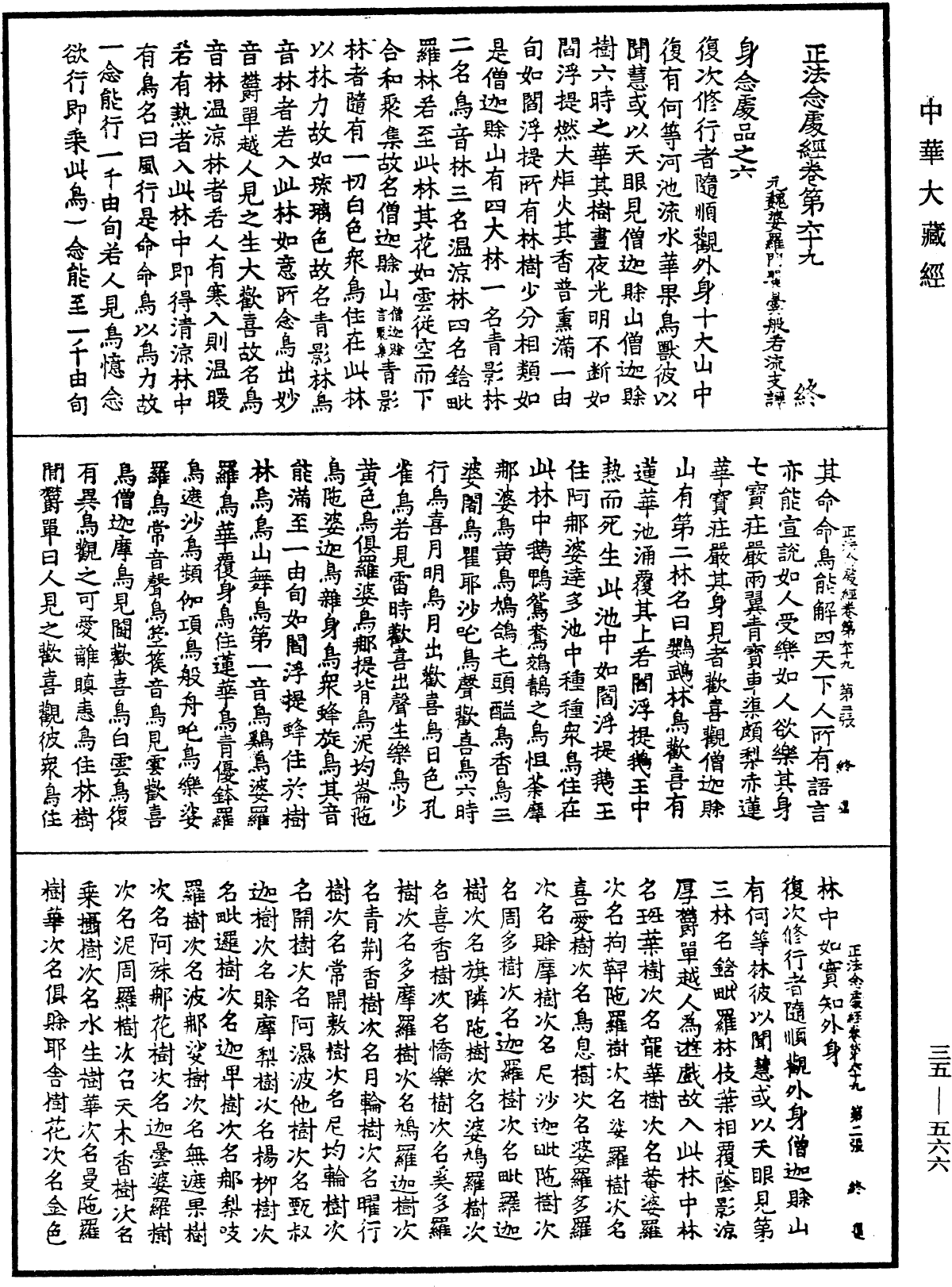 正法念處經《中華大藏經》_第35冊_第0566頁