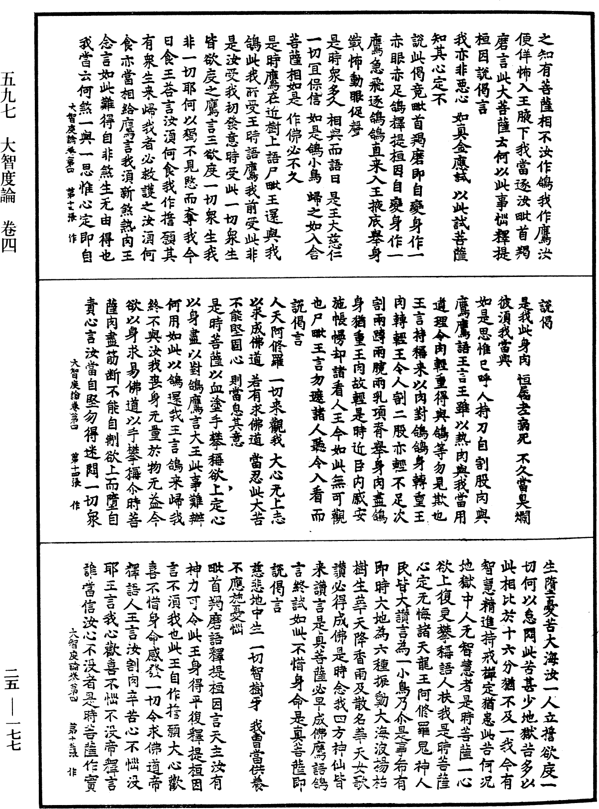 大智度論《中華大藏經》_第25冊_第177頁