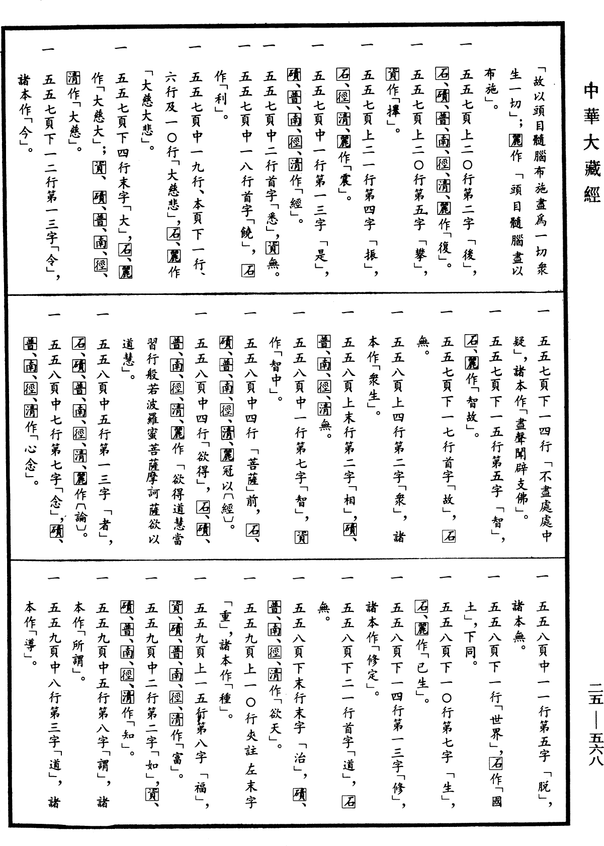 大智度論《中華大藏經》_第25冊_第568頁