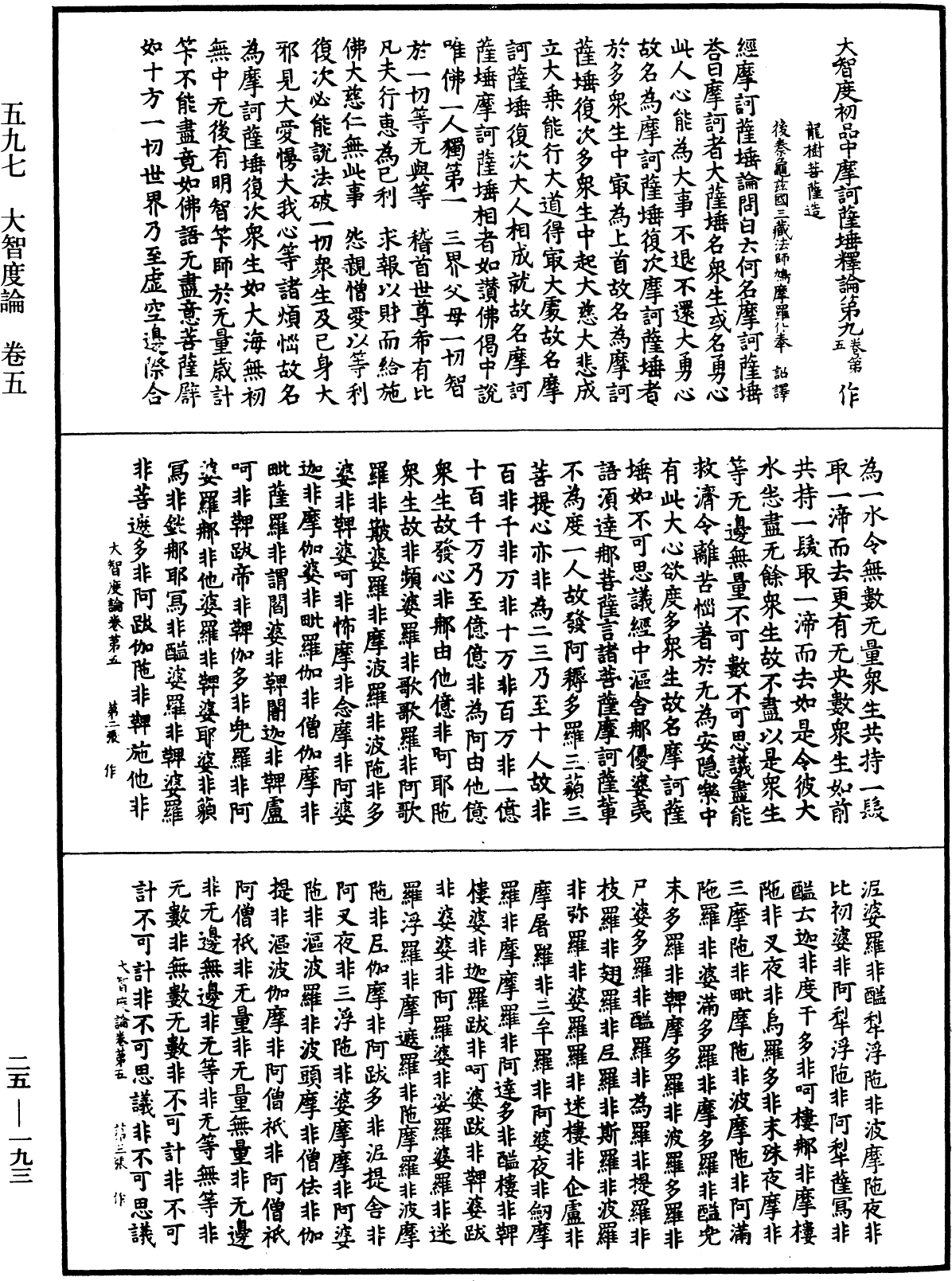 大智度論《中華大藏經》_第25冊_第193頁