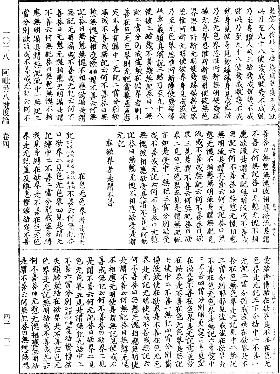 阿毗曇八犍度論《中華大藏經》_第43冊_第031頁