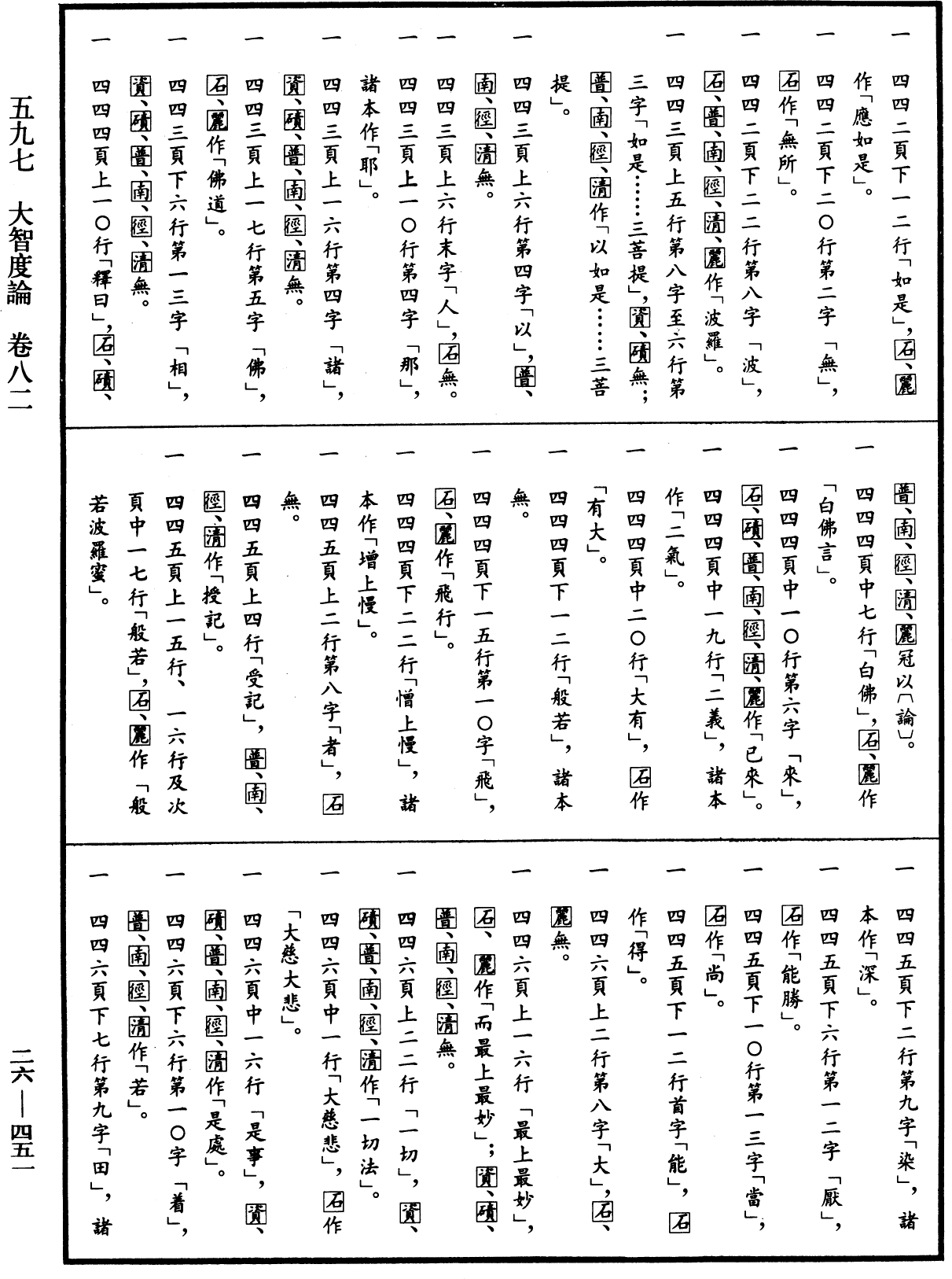 大智度論《中華大藏經》_第26冊_第451頁