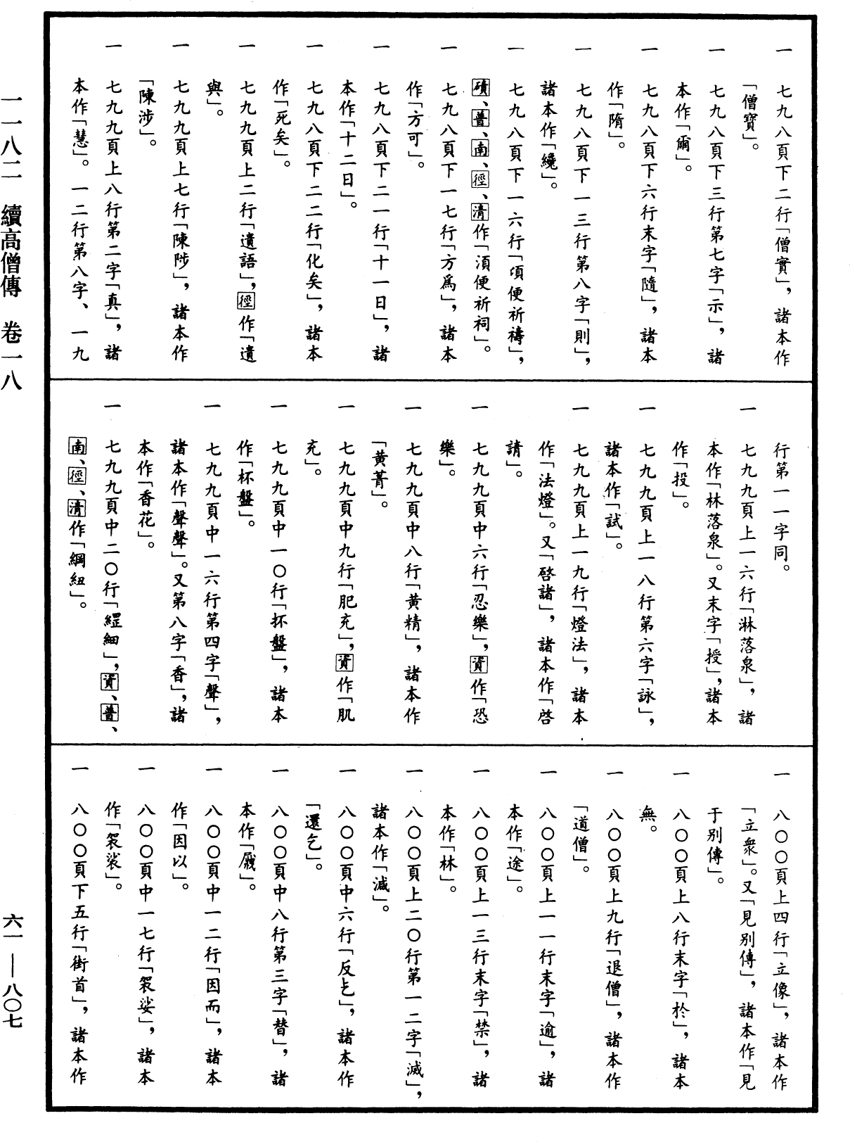 續高僧傳《中華大藏經》_第61冊_第0807頁