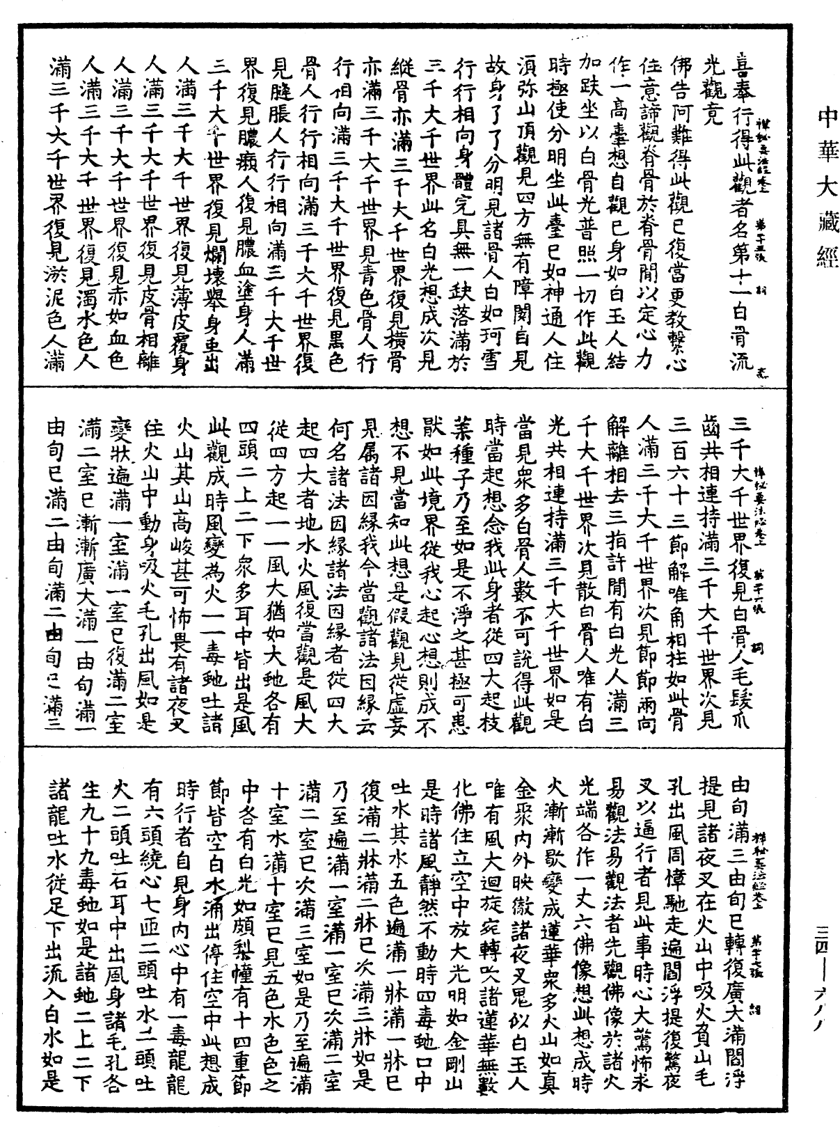 禪秘要法經《中華大藏經》_第34冊_第0688頁