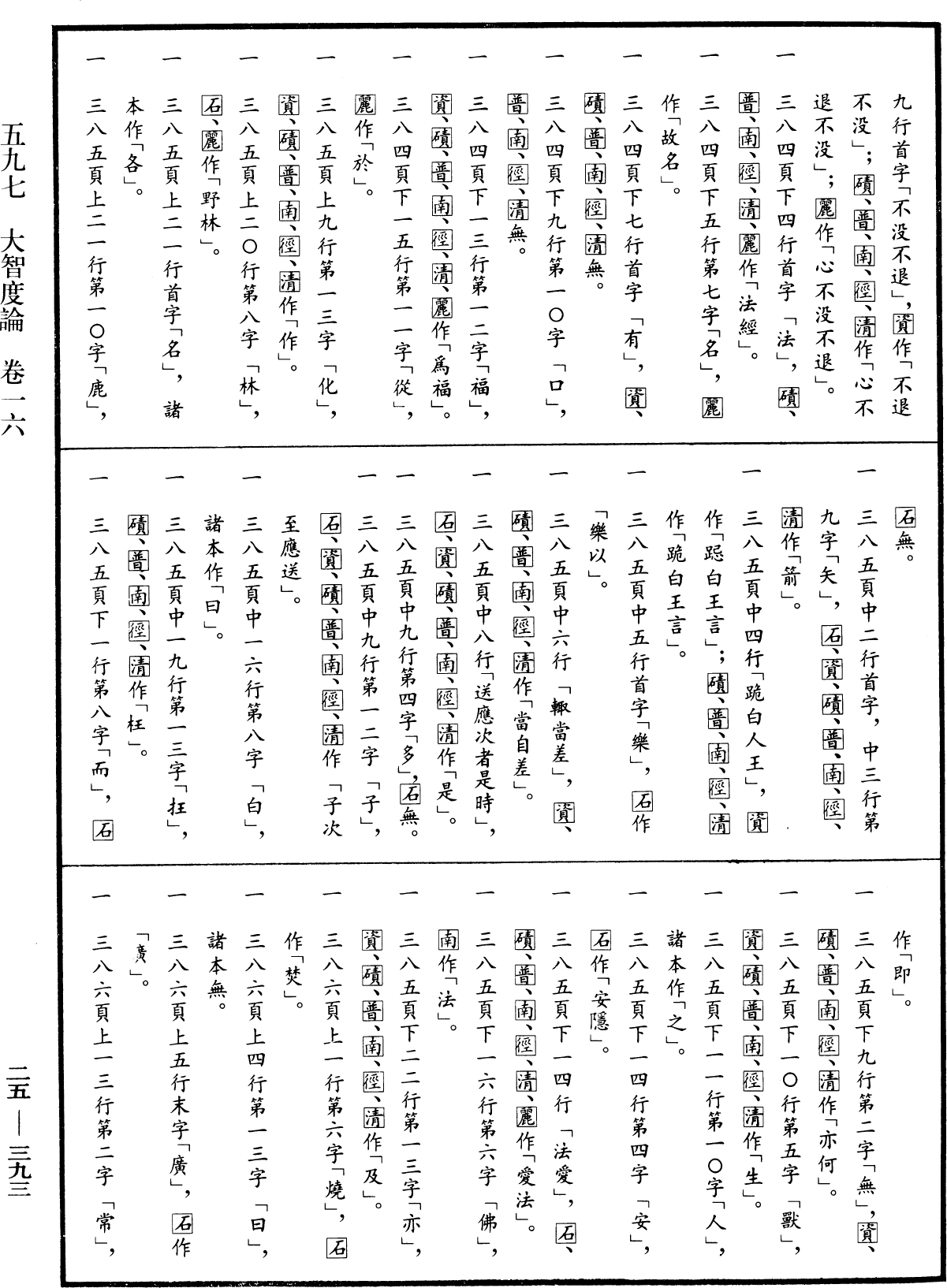 大智度論《中華大藏經》_第25冊_第393頁