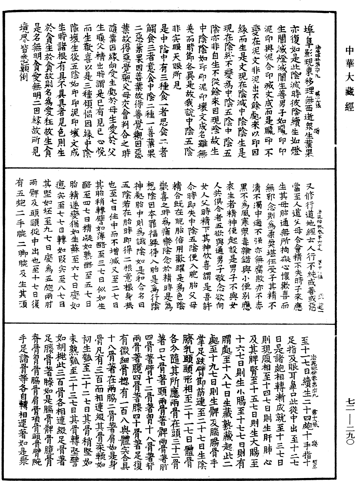 法苑珠林《中華大藏經》_第72冊_第290頁