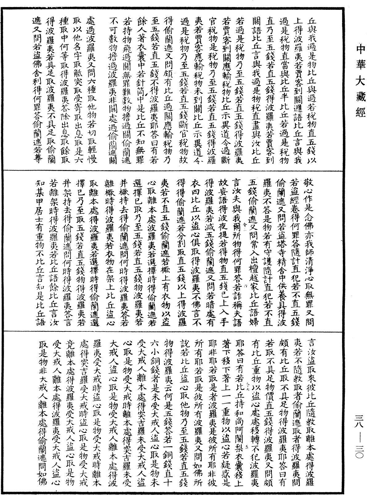 十誦律《中華大藏經》_第38冊_第030頁