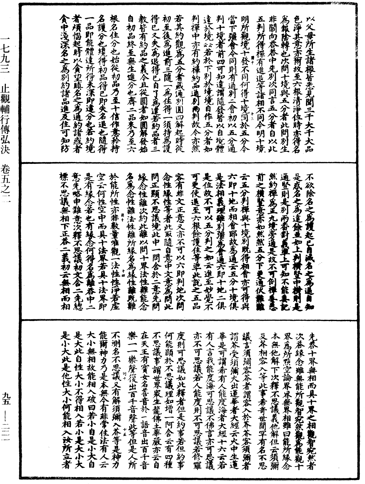 止觀輔行傳弘決《中華大藏經》_第95冊_第221頁