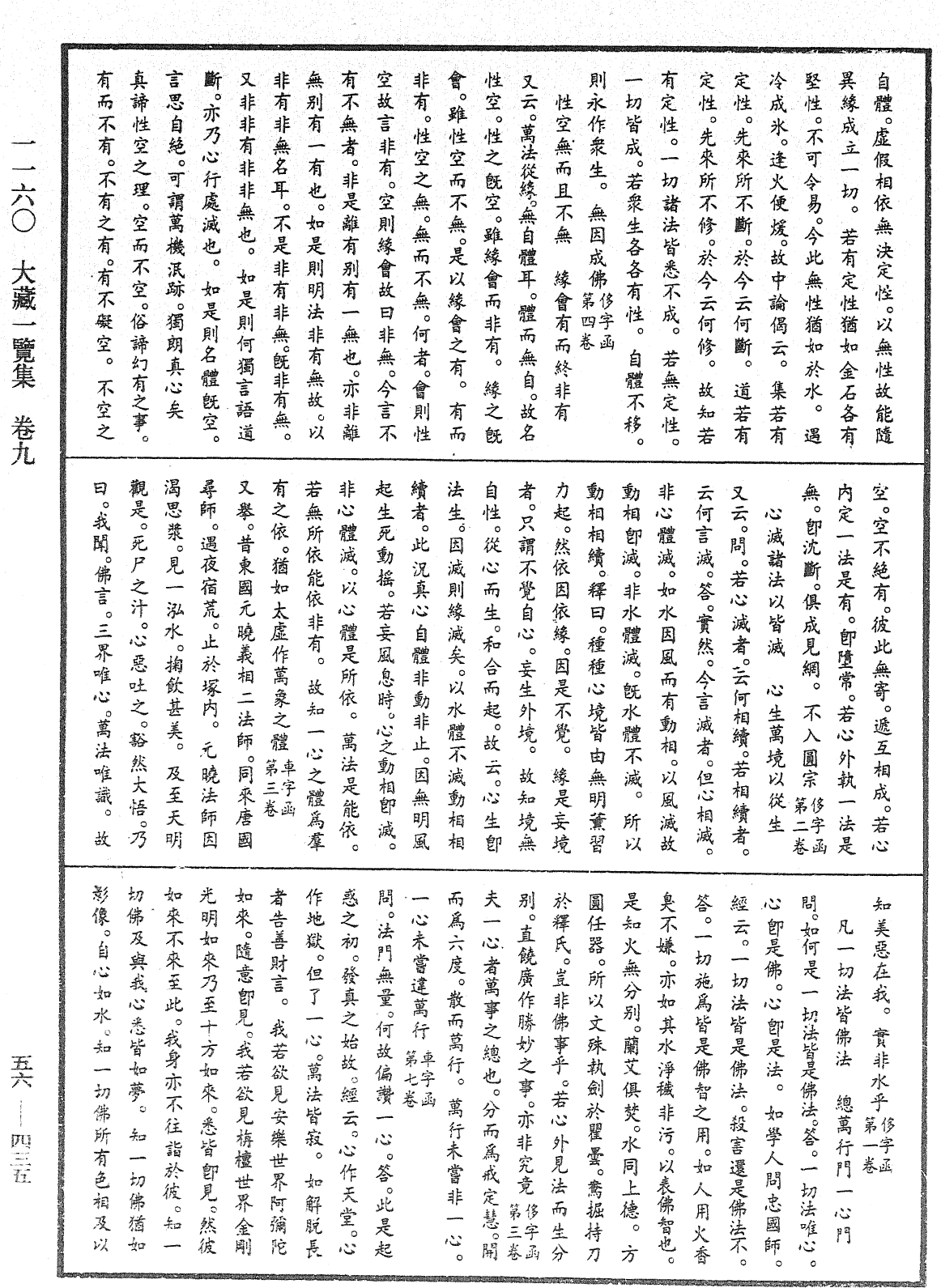 大藏一览集《中华大藏经》_第56册_第0435页