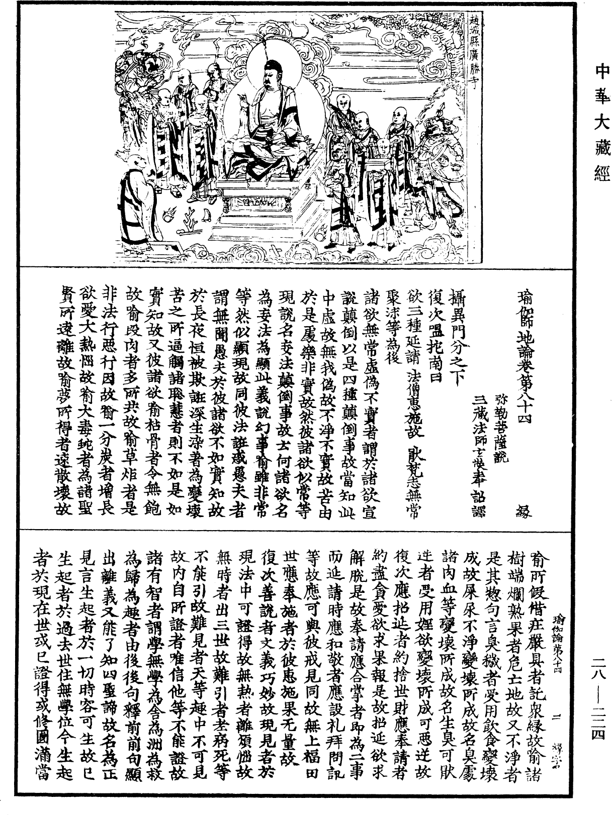 瑜伽師地論《中華大藏經》_第28冊_第0224頁