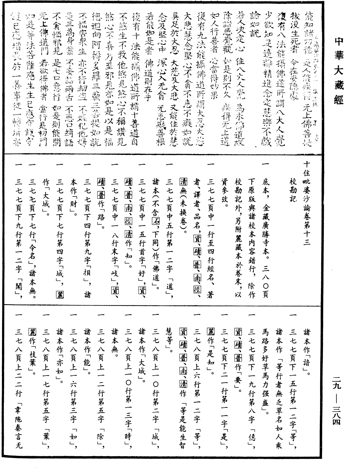 十住毗婆沙論《中華大藏經》_第29冊_第0384頁