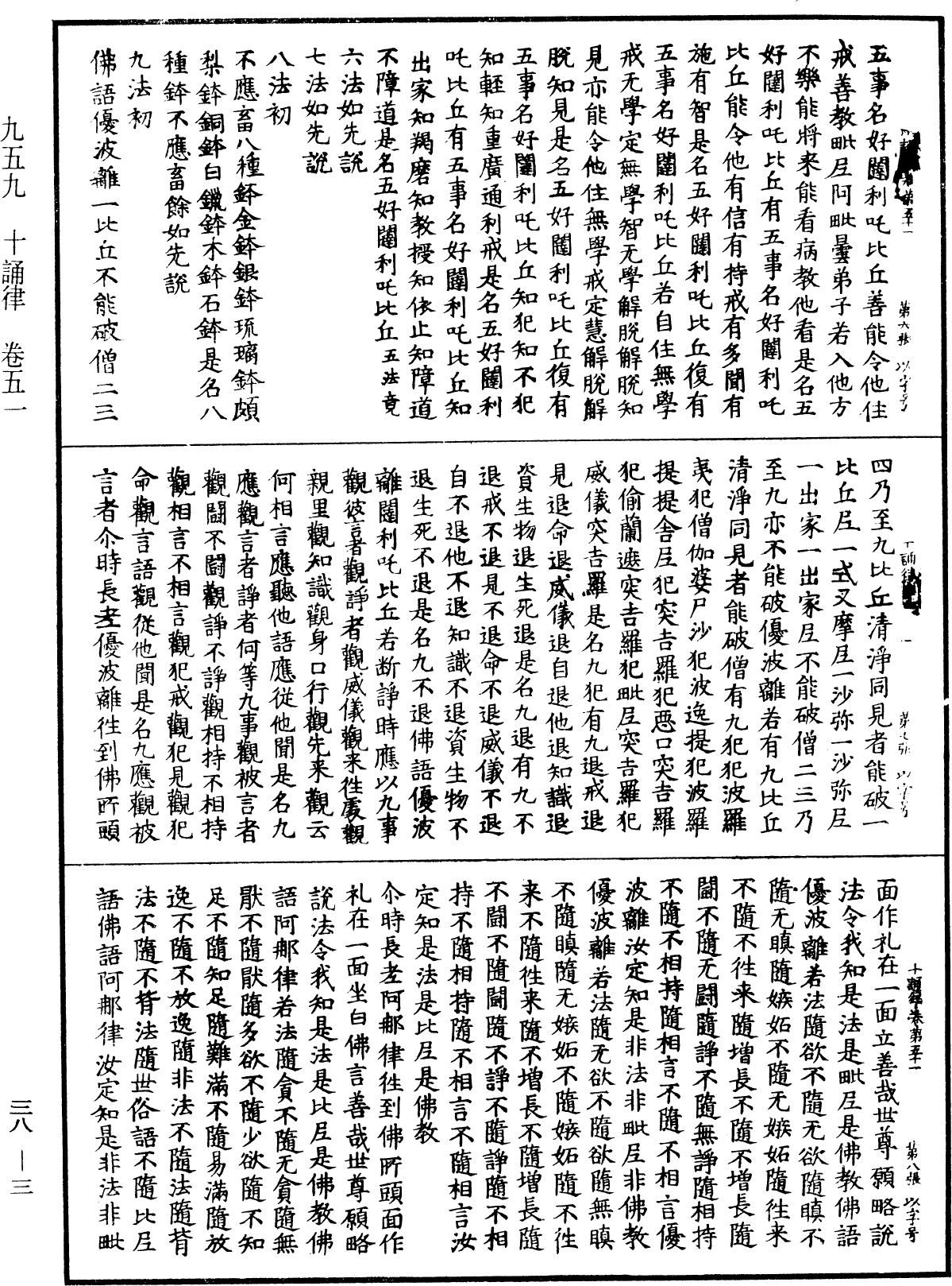 十誦律《中華大藏經》_第38冊_第003頁