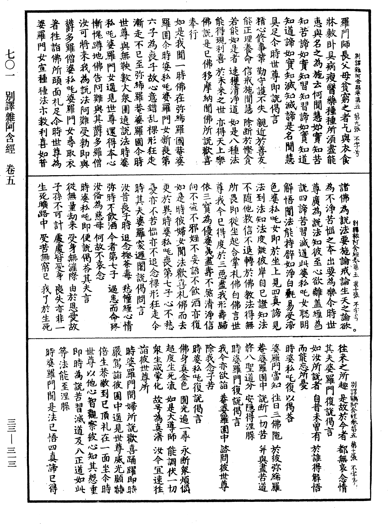 別譯雜阿含經《中華大藏經》_第33冊_第0313頁