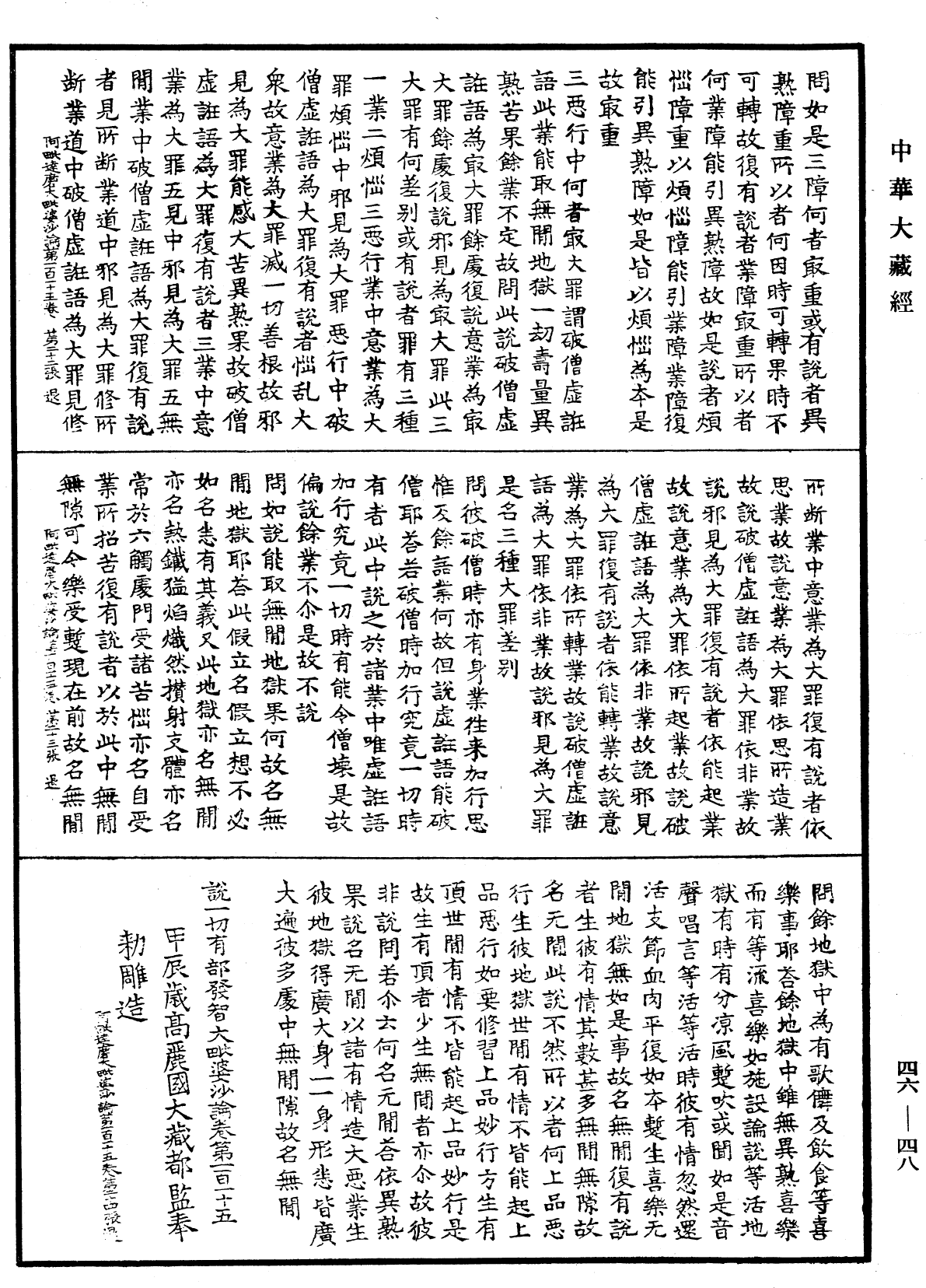 阿毗達磨大毗婆沙論《中華大藏經》_第46冊_第0048頁