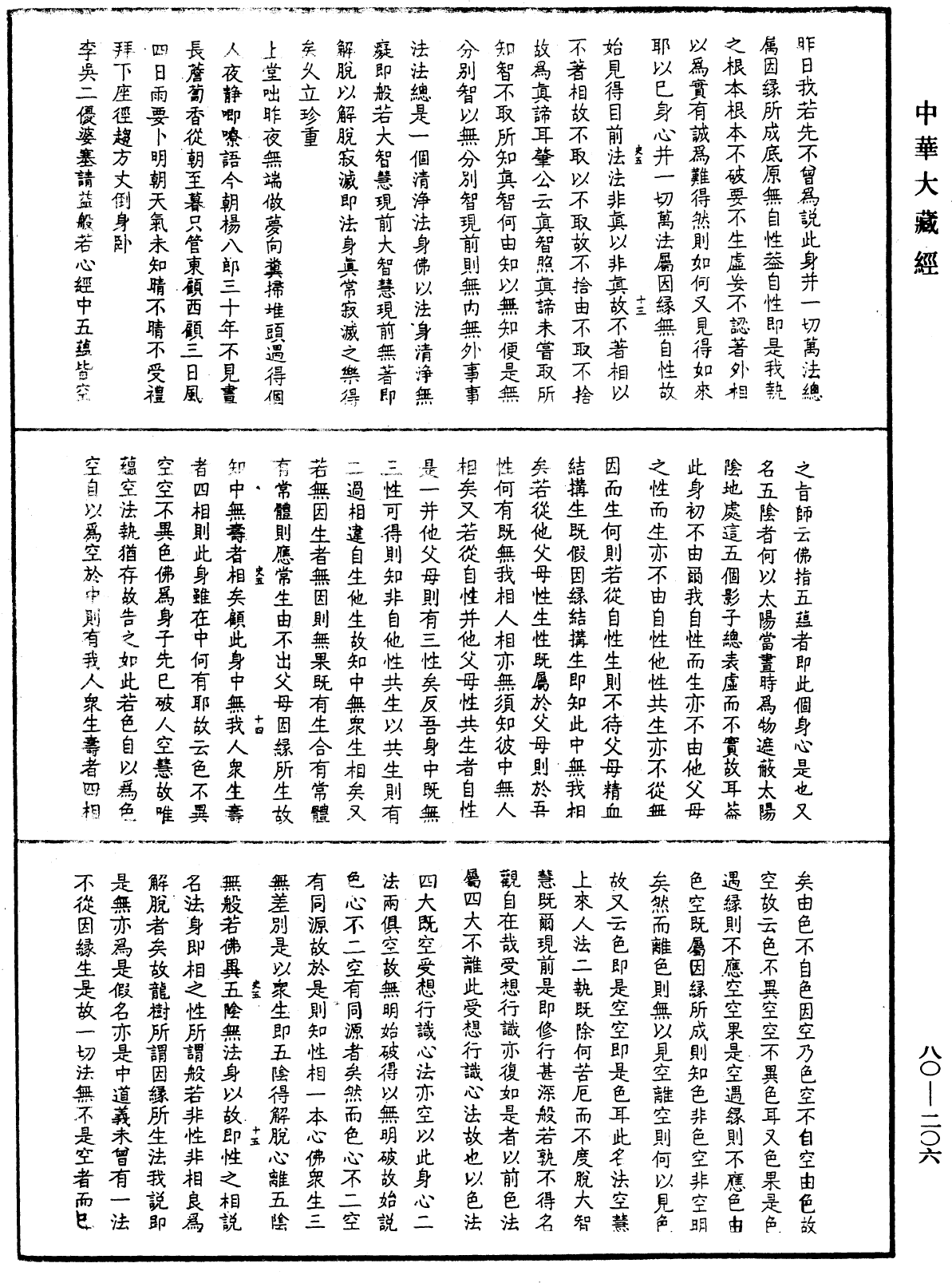 龍池幻有禪師語錄《中華大藏經》_第80冊_第206頁