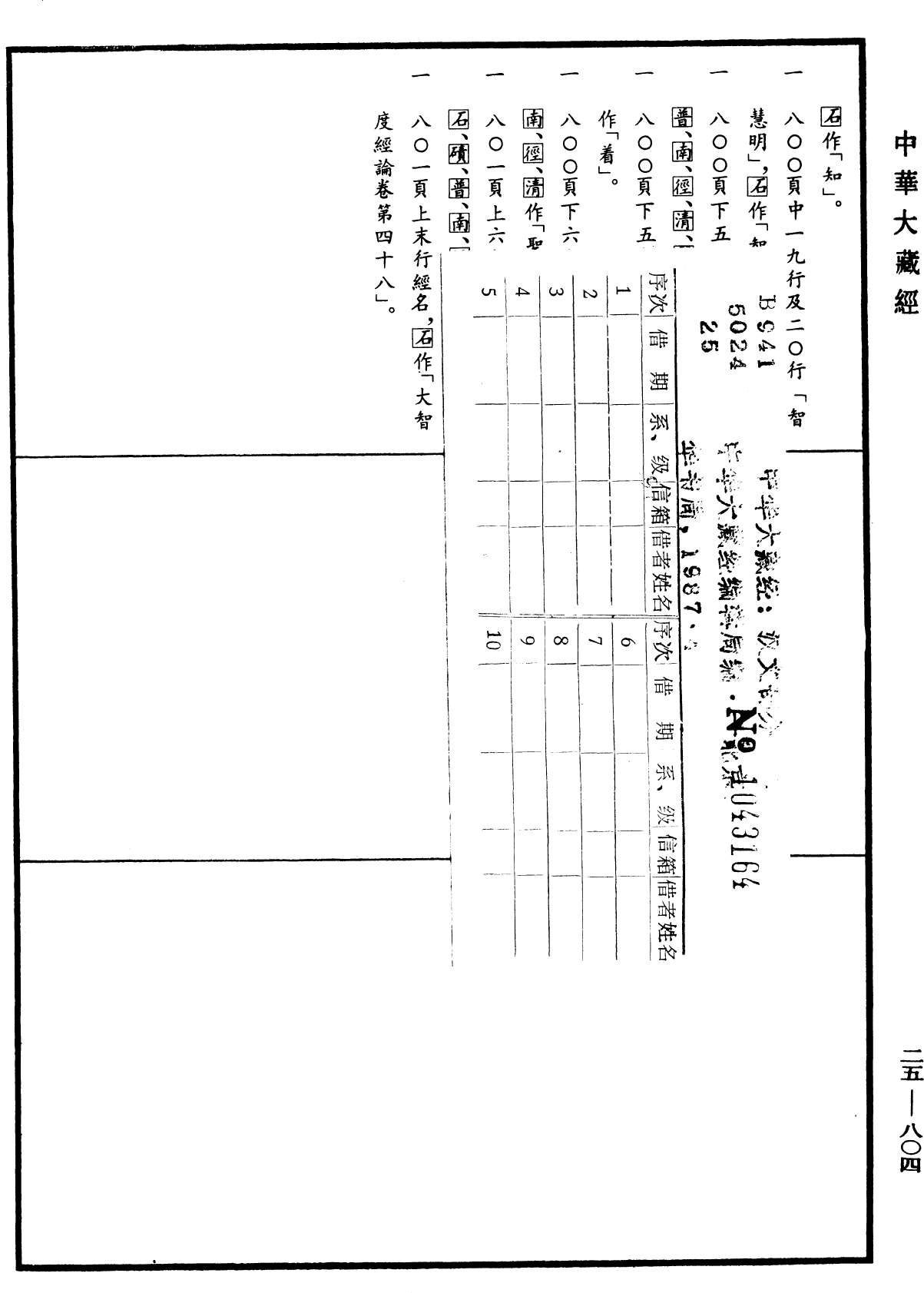 大智度論《中華大藏經》_第25冊_第804頁43