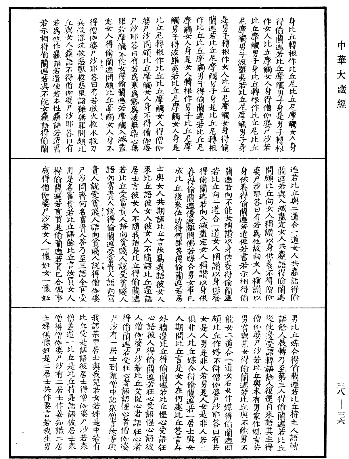 十誦律《中華大藏經》_第38冊_第036頁