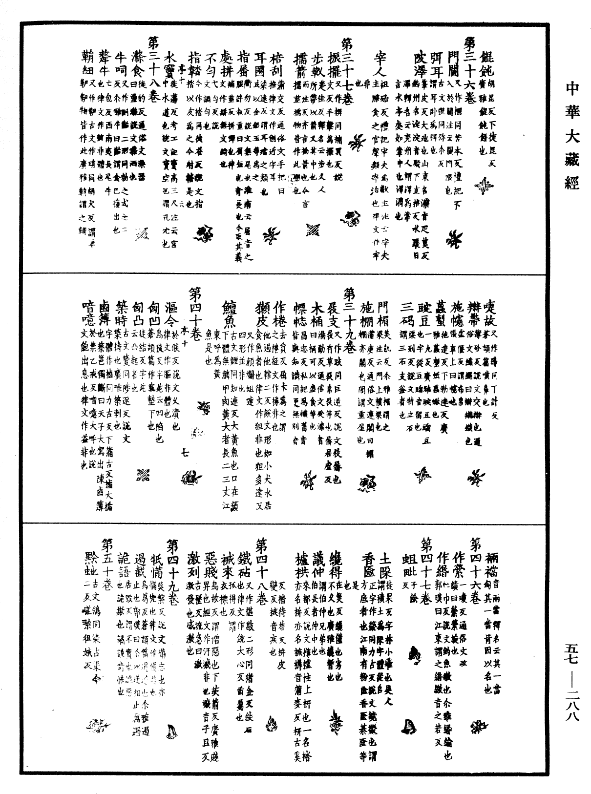 一切經音義《中華大藏經》_第57冊_第0288頁