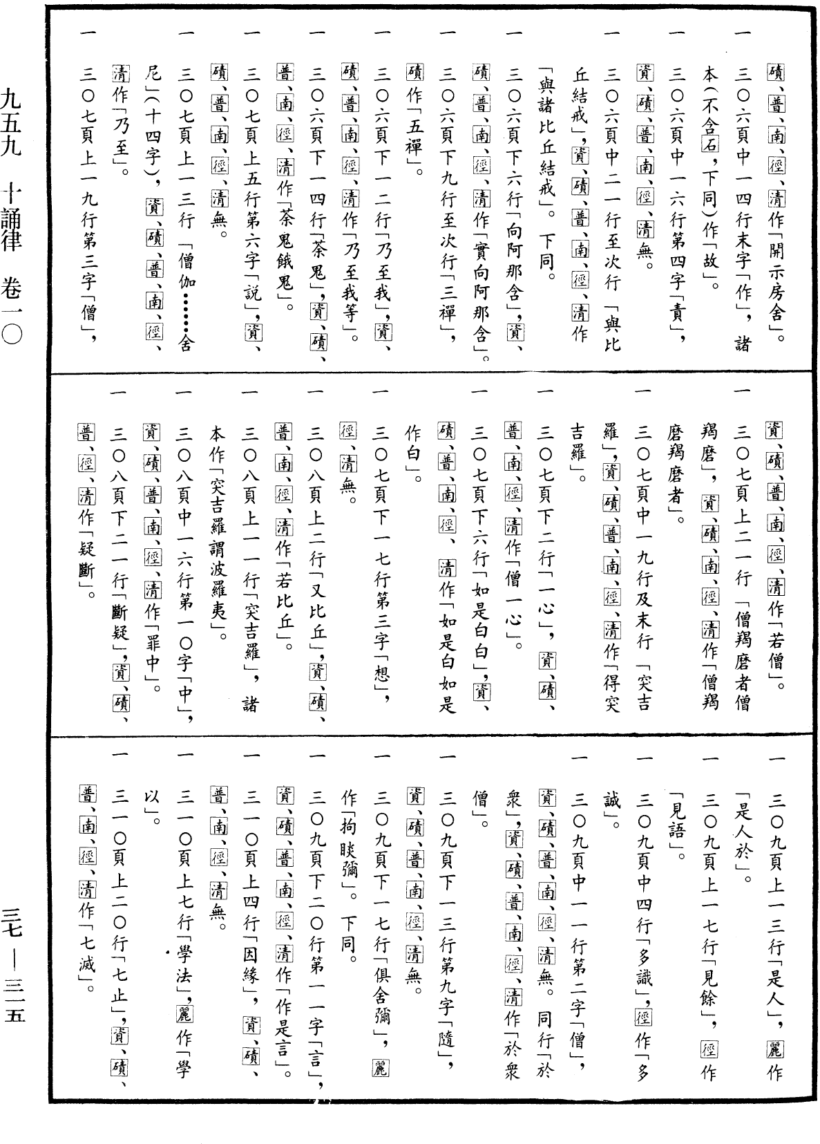 十誦律《中華大藏經》_第37冊_第315頁