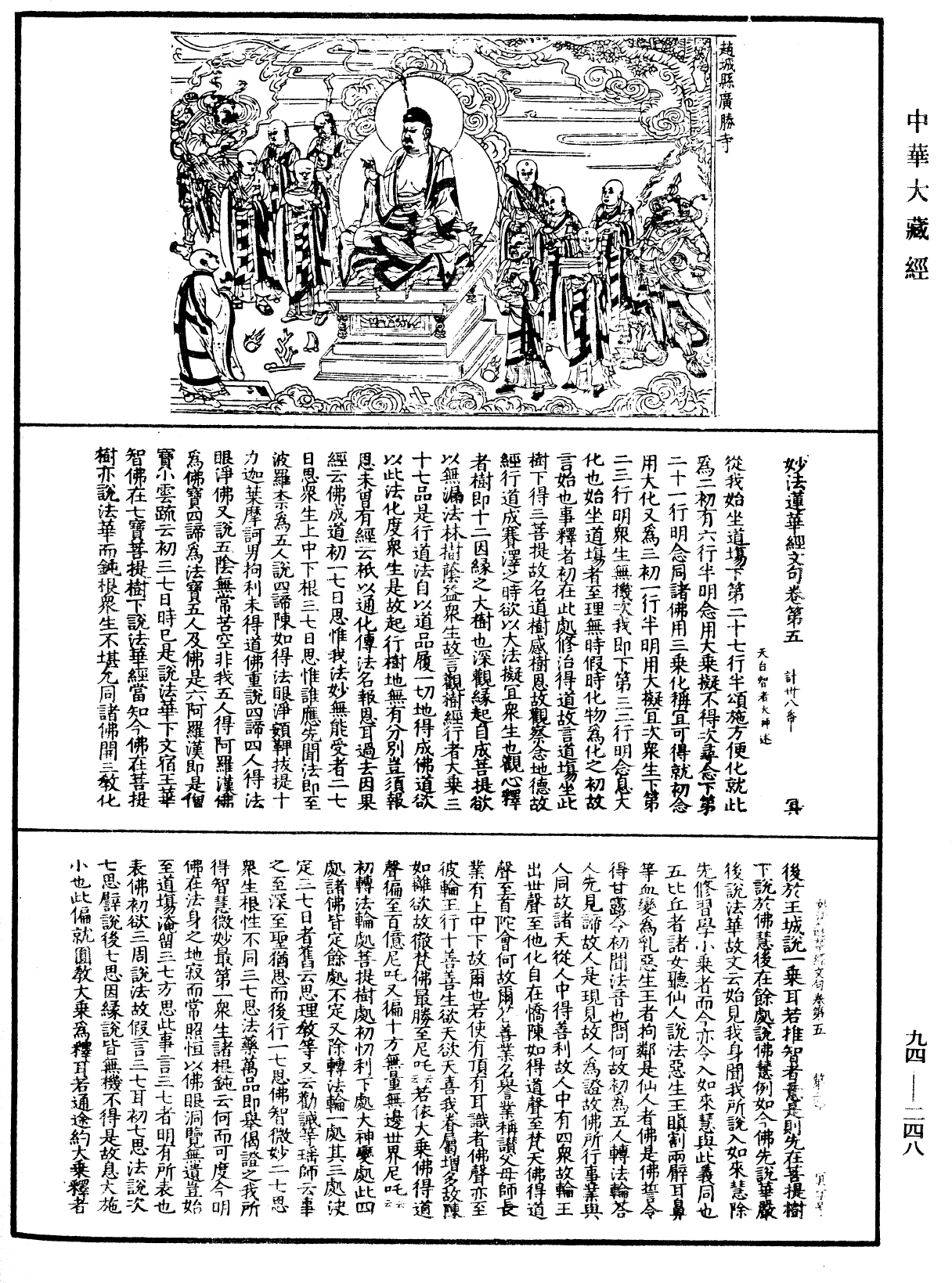 妙法蓮華經文句《中華大藏經》_第94冊_第248頁