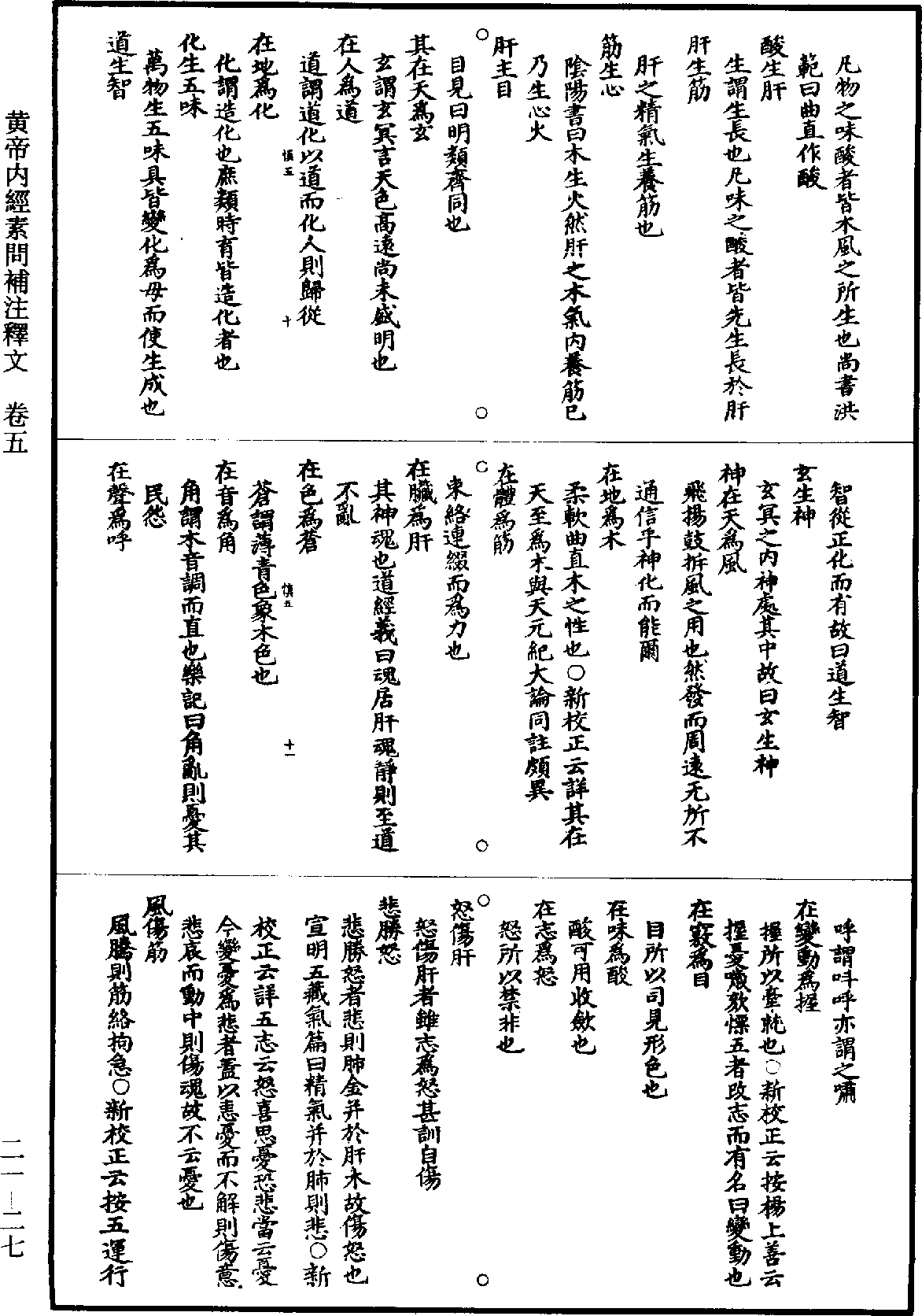 黃帝內經素問補註釋文《道藏》第21冊_第027頁