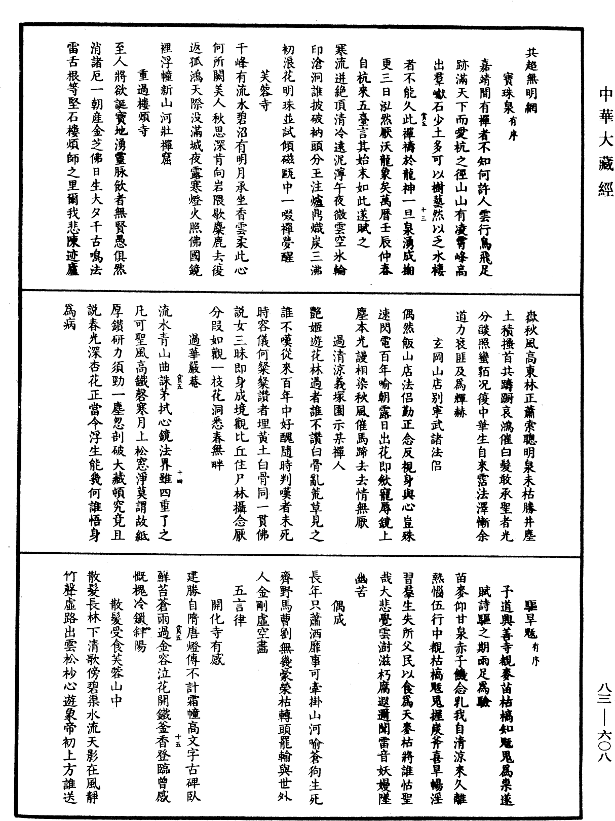 紫柏尊者全集《中華大藏經》_第83冊_第0608頁