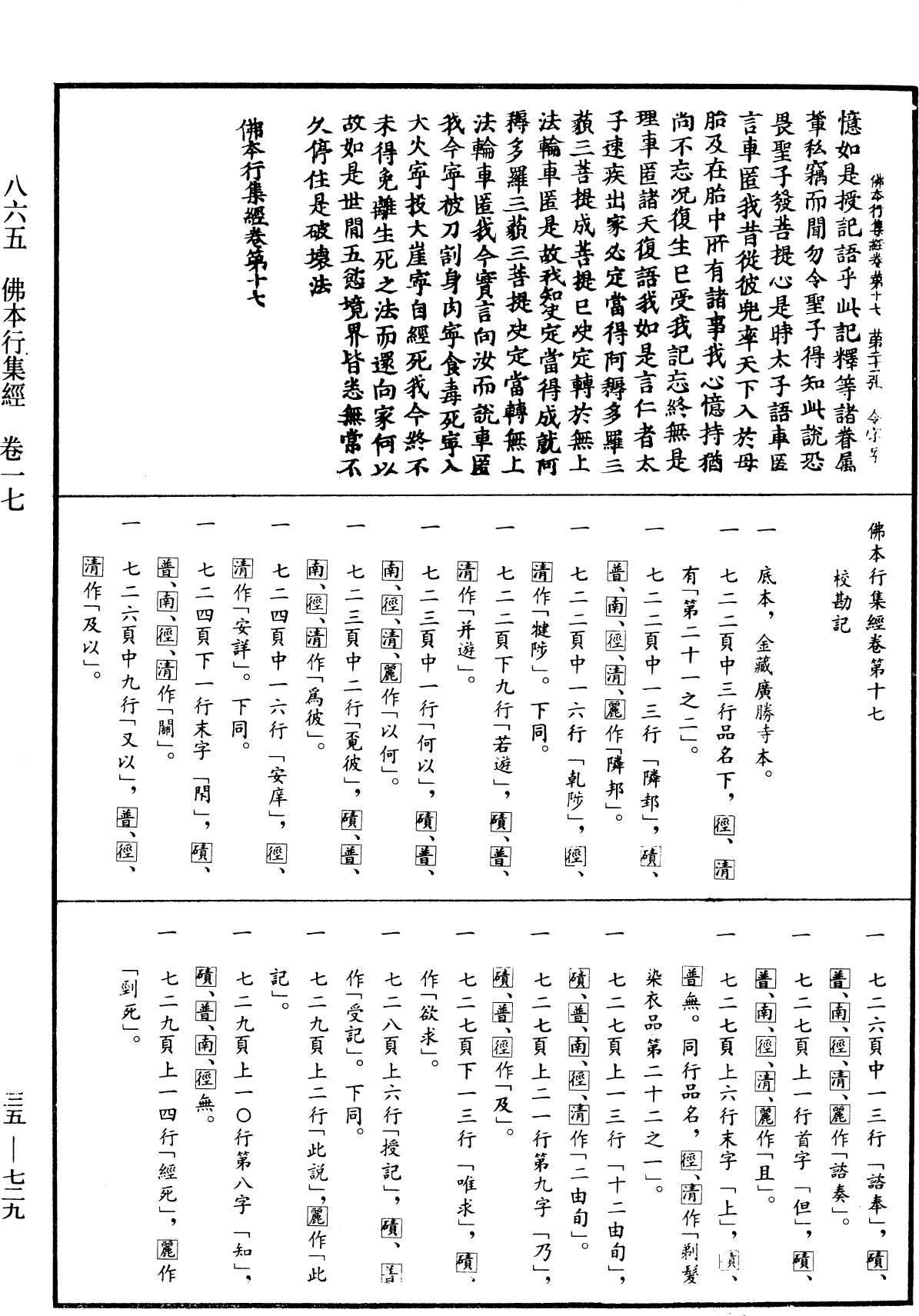 佛本行集經《中華大藏經》_第35冊_第0729頁17