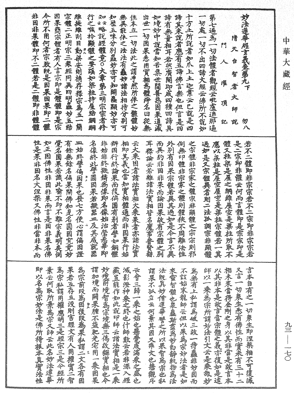 妙法蓮華經玄義《中華大藏經》_第93冊_第170頁